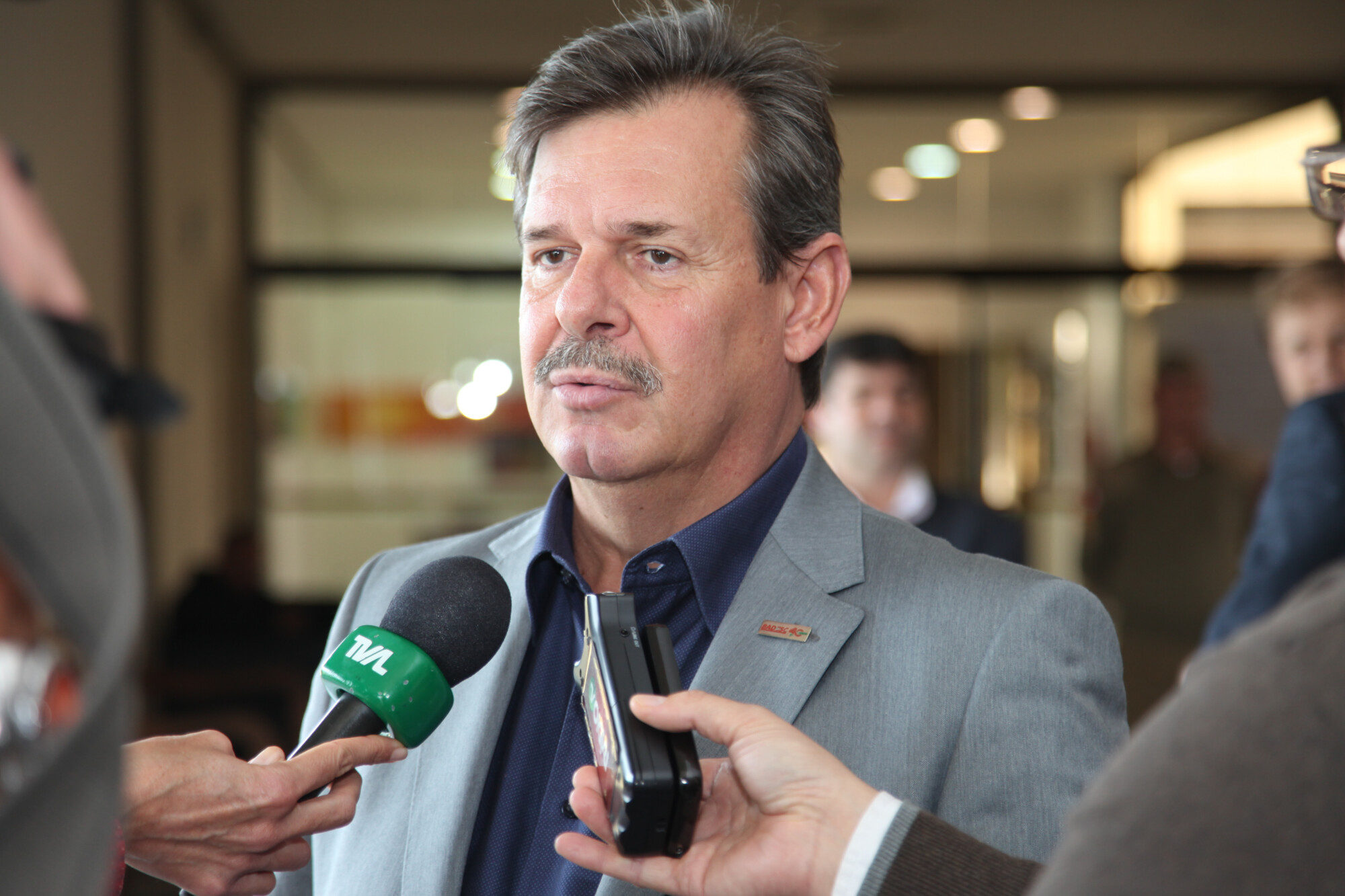 Cláudio Caramori, presidente do Badesc