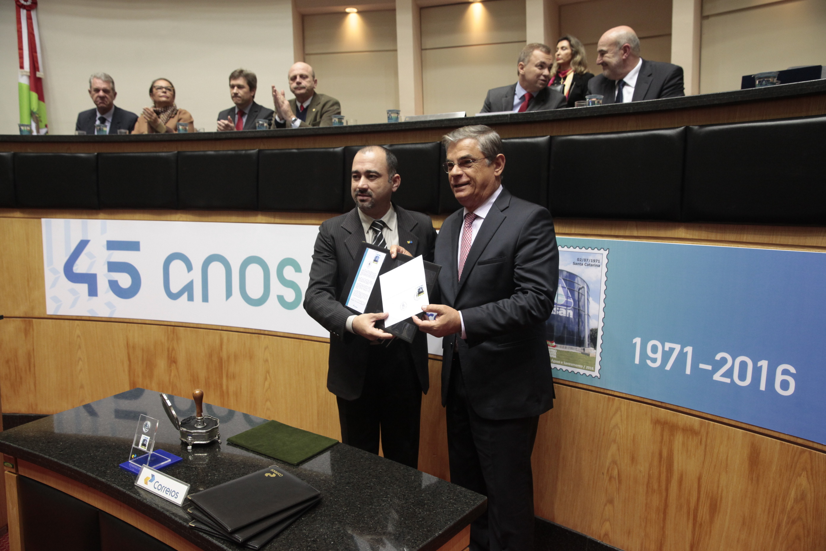 Sessão Especial em comemoração aos 45 anos da Companhia de Catarinense de Àguas e Saneamento - CASAN.