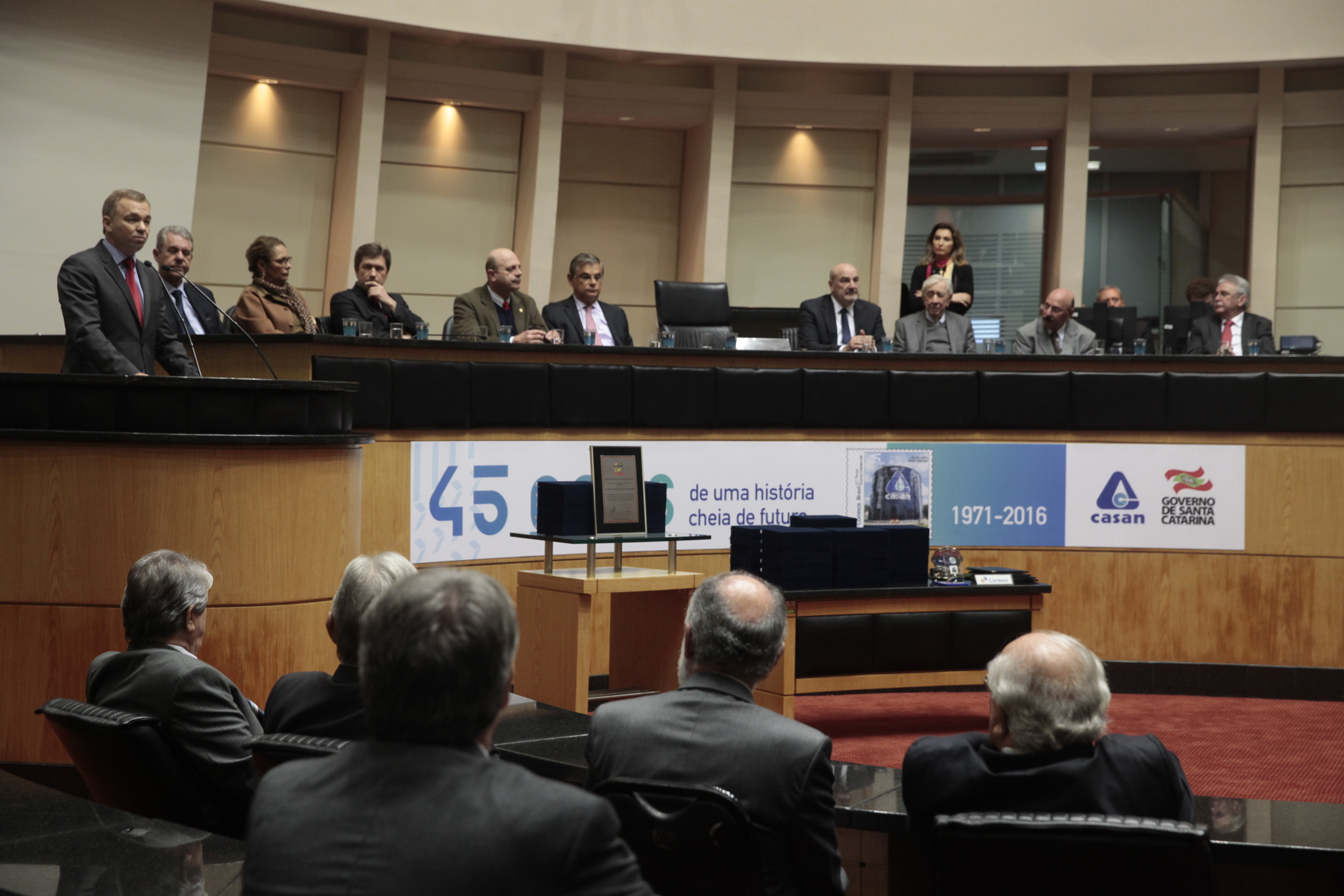 Sessão Especial em comemoração aos 45 anos da Companhia de Catarinense de Àguas e Saneamento - CASAN.