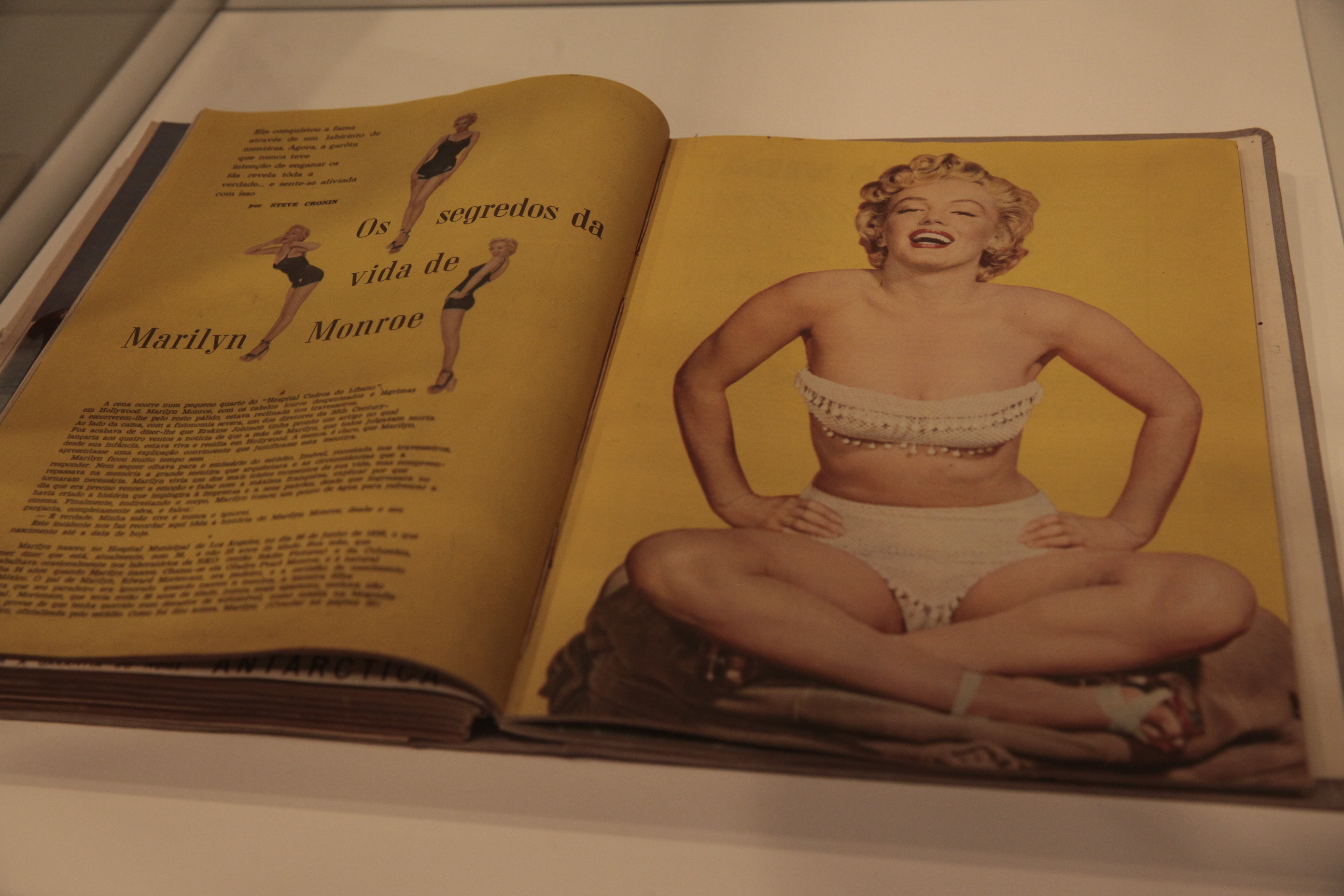 Exposição Revistas de Cinema - Museu da Imagem e do Som de Santa Catarina (MIS/SC).