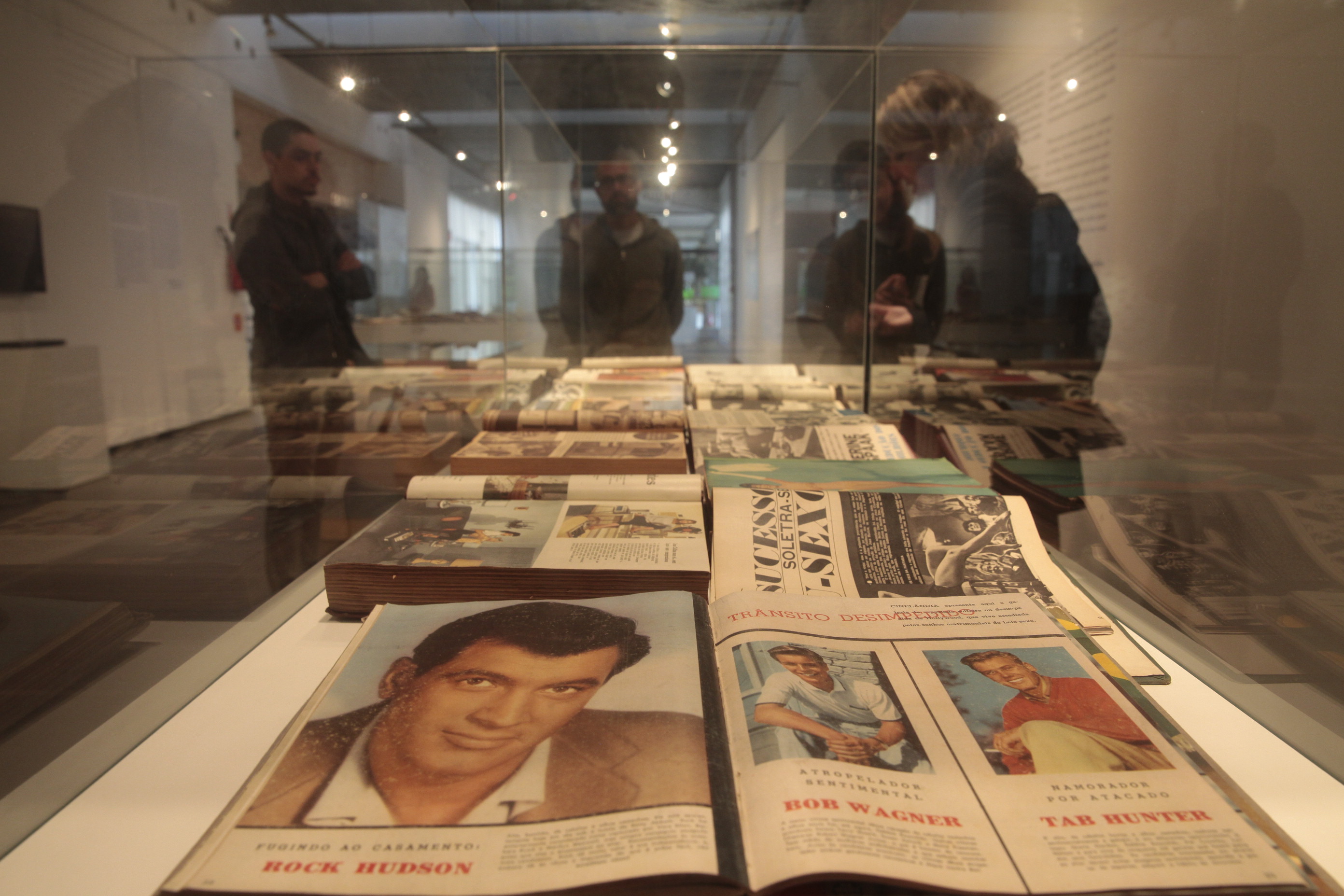 Exposição Revistas de Cinema - Museu da Imagem e do Som de Santa Catarina (MIS/SC).