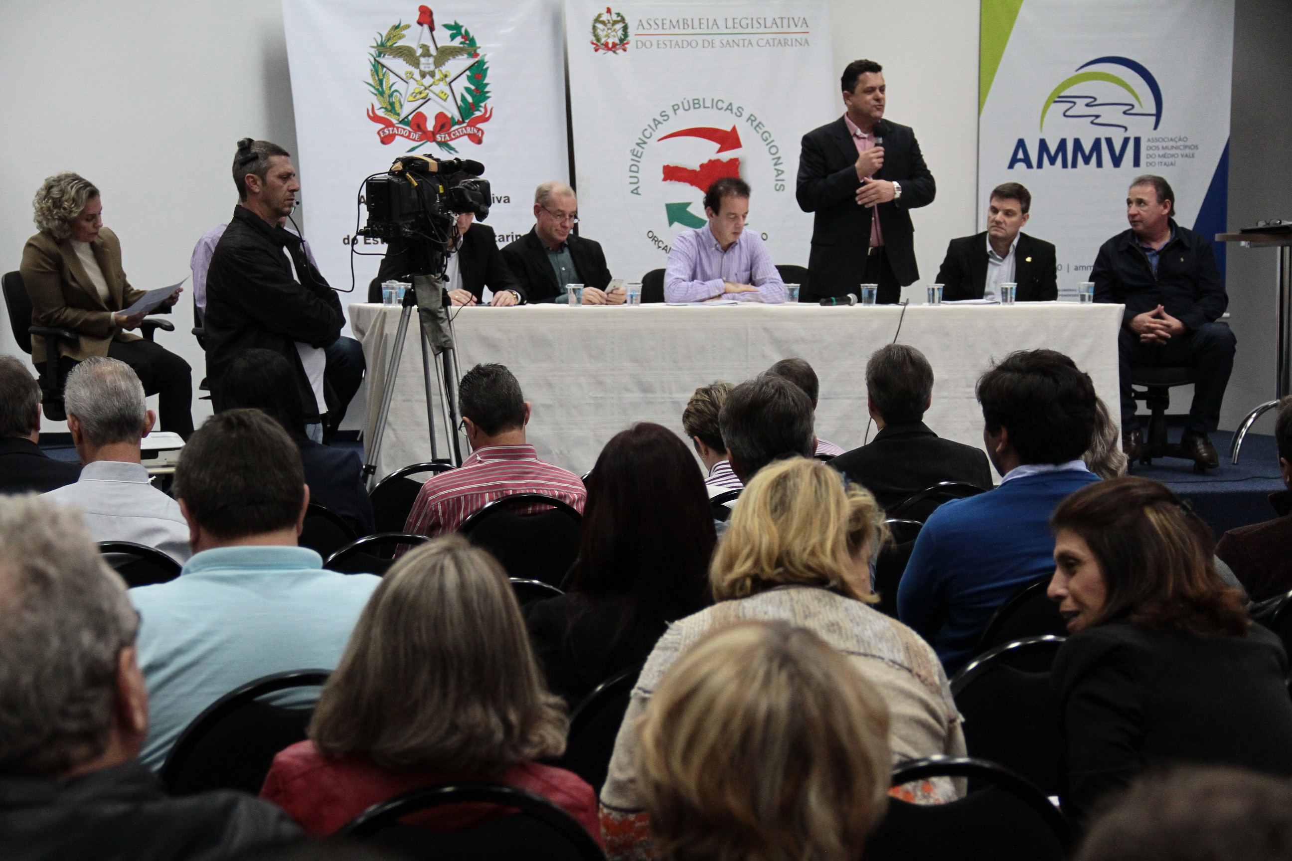 Audiência Pública Regional - Blumenau. Deputado Ivan Naatz (PDT)