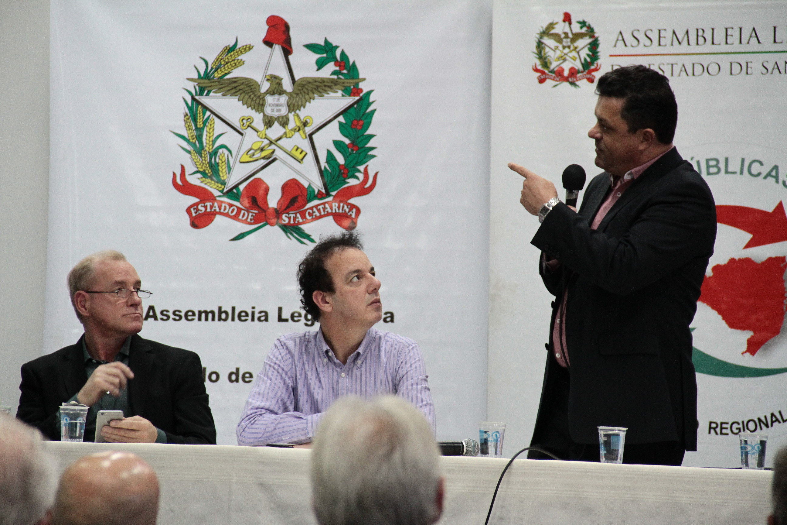 Audiência Pública Regional - Blumenau. Deputado Ivan Naatz (PDT)