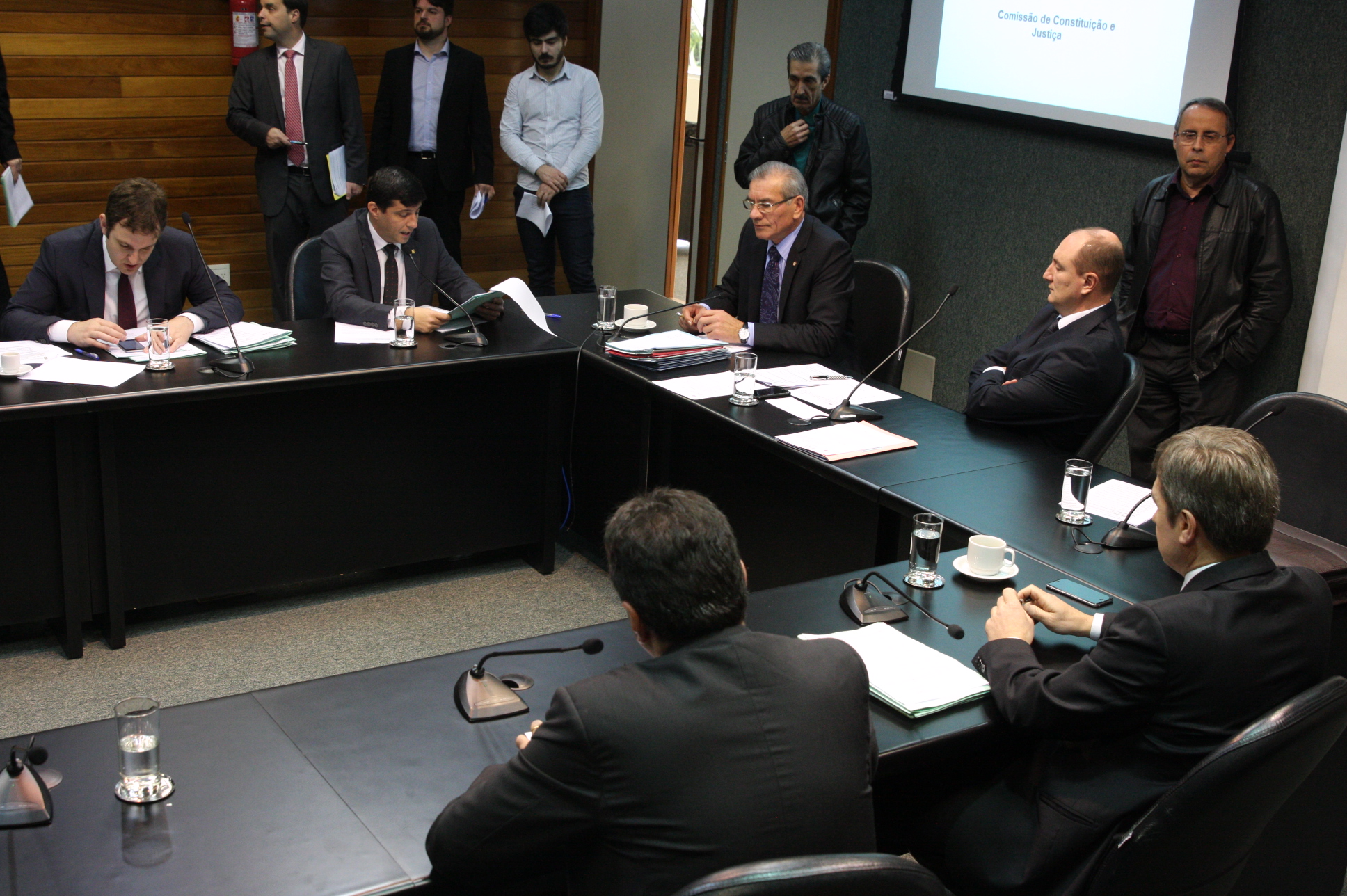 Comissão de Constituição e Justiça. Foto Yuri Santos / Agência AL