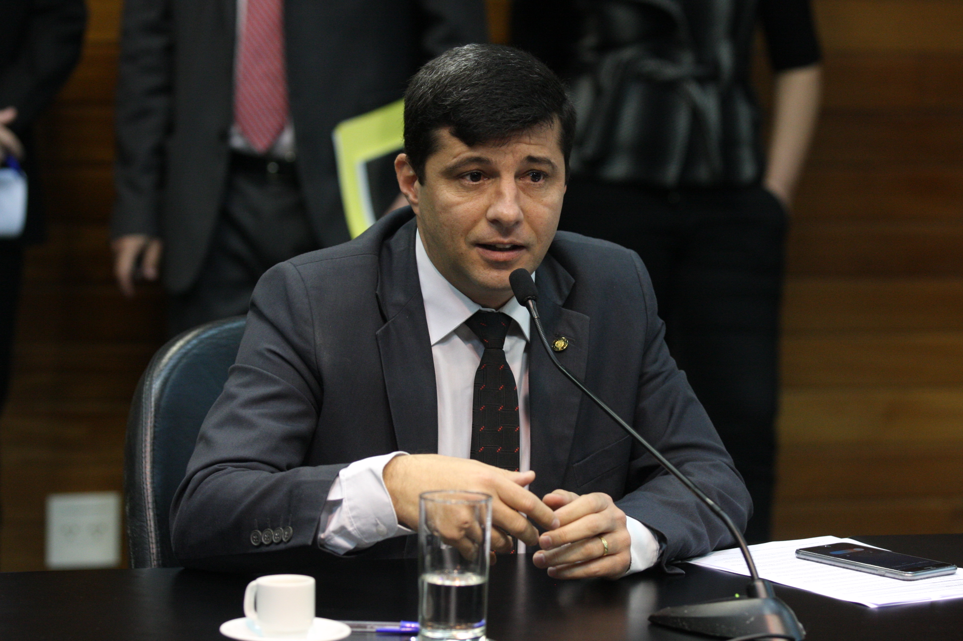 Comissão de Constituição e Justiça. Deputado Fábio Flor (PP). Foto Yuri Santos / Agência AL