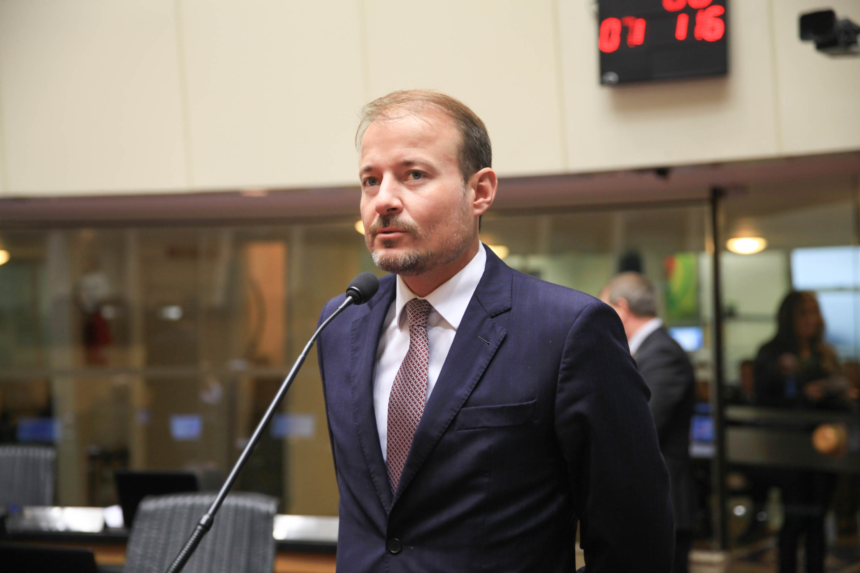 Deputado Gabriel Ribeiro (PSD) em Sessão Ordinária