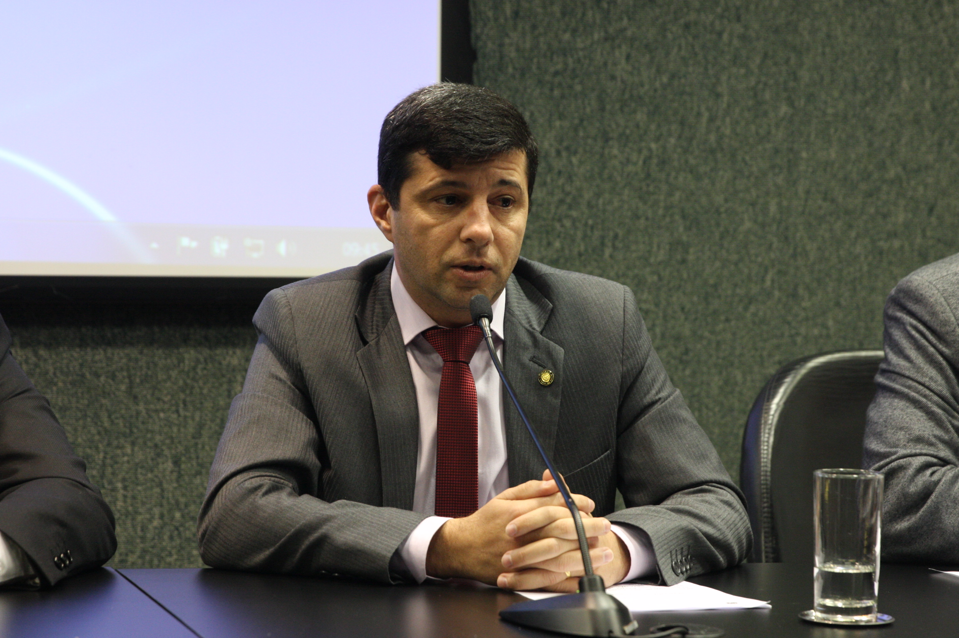 Seminário Esgotamento Sanitário. Deputado Fábio Flor (PP). Foto Yuri Santos / Agência AL