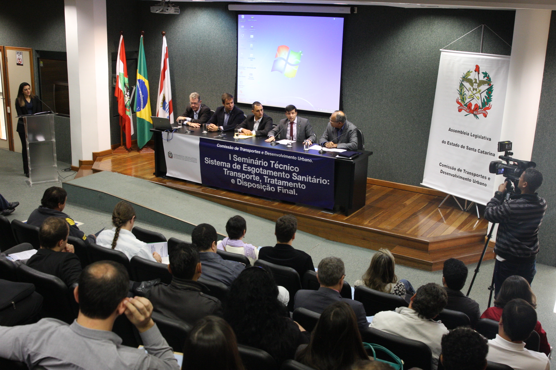 Seminário Esgotamento Sanitário.
