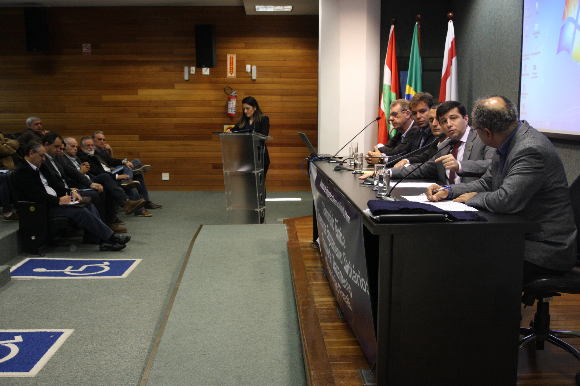 Seminário Esgotamento Sanitário. Foto Yuri Santos / Agência AL
