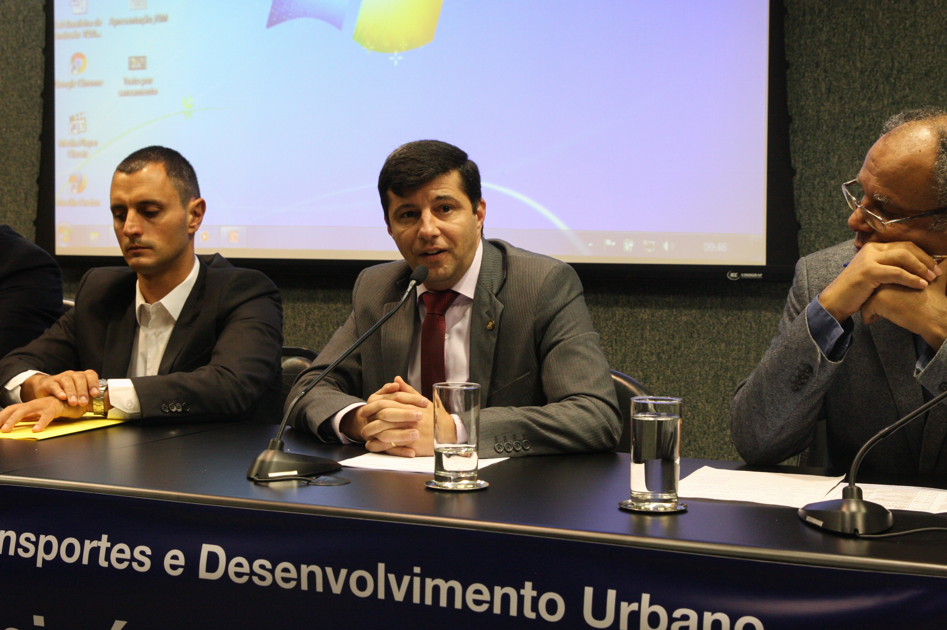 Seminário Esgotamento Sanitário. Deputado Fábio Flor (PP). Foto Yuri Santos / Agência AL
