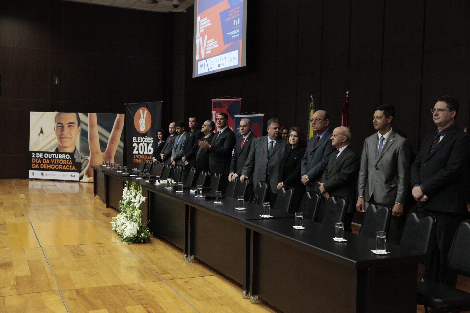 Conferência de Admar Gonzaga Neto abre Congresso Eleitoral