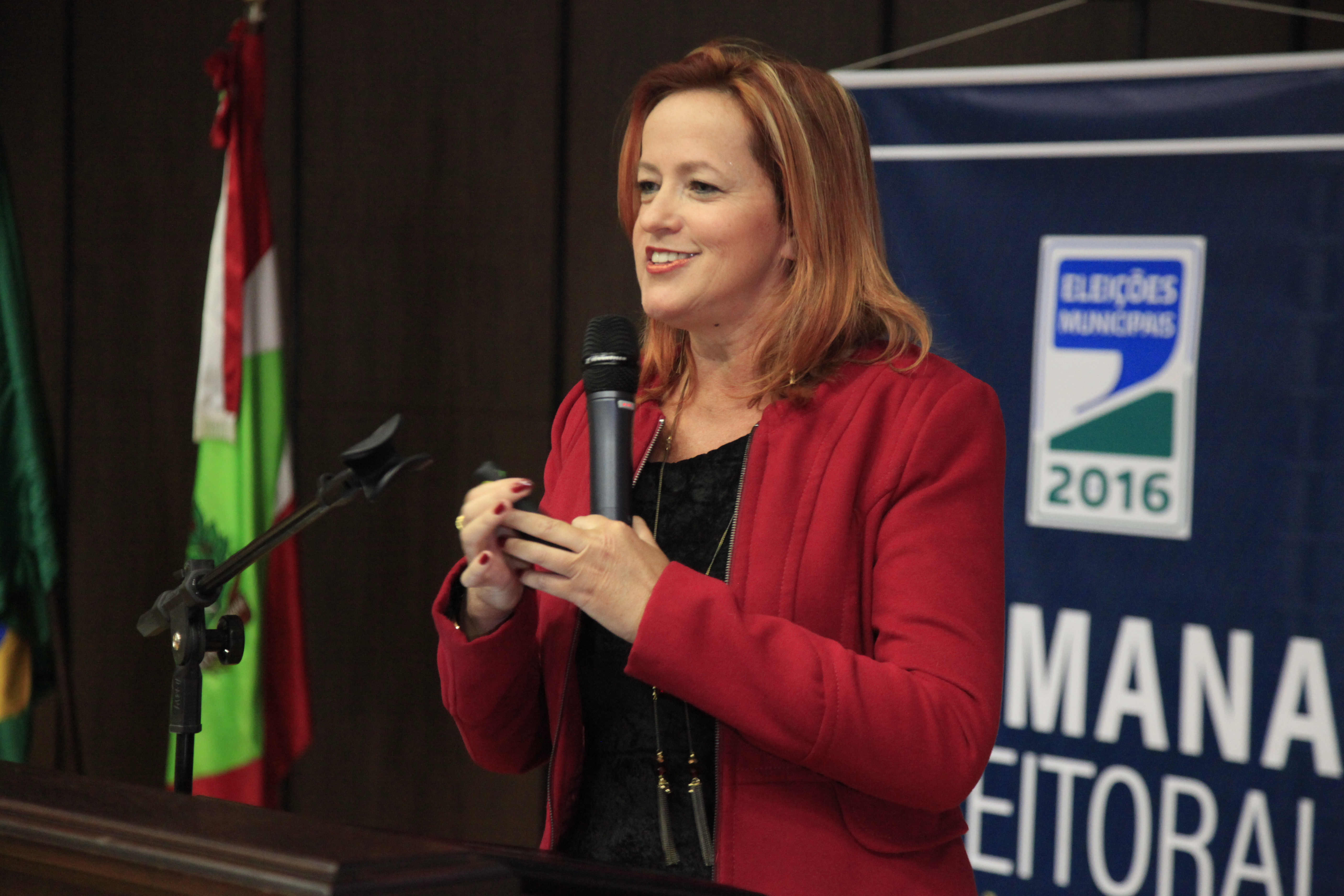 IV Congresso Catarinense de Direito Eleitoral. Denise Schlirckman.