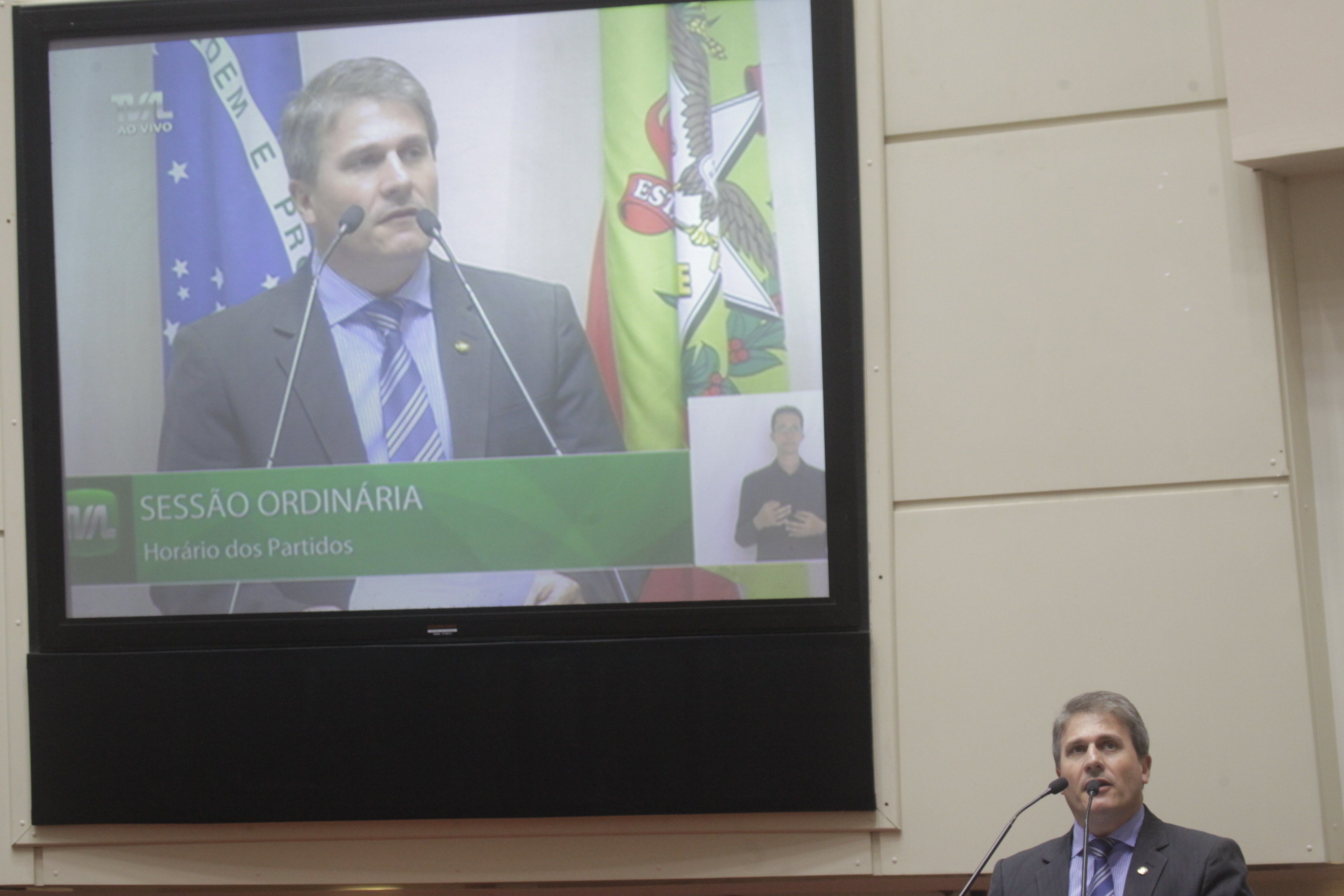 Sessão Ordinária.Deputado Altair Silva (PP).