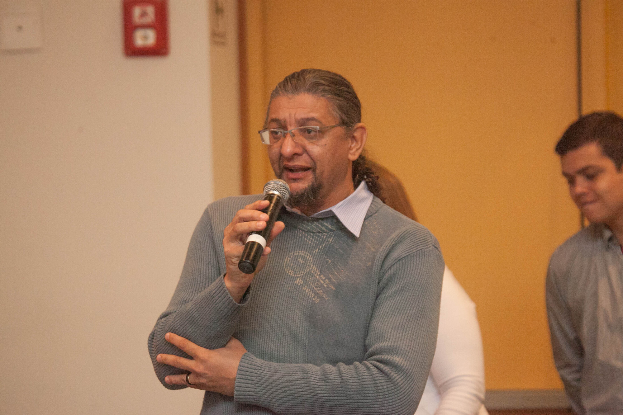 Luiz Carlos Vieira, coordenador estadual do Sinte/SC