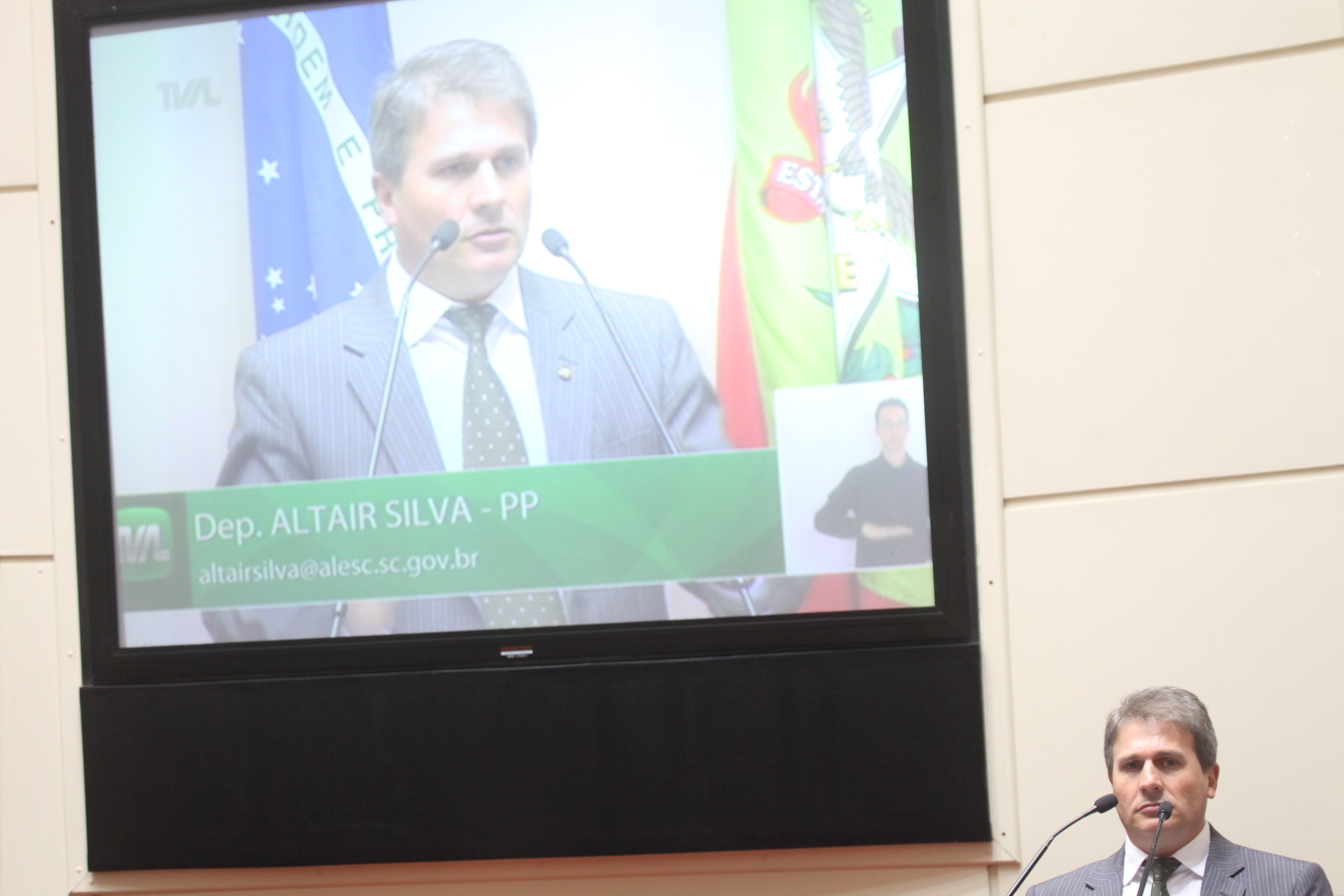 Sessão Ordinária. Deputado Altair Silva (PP),