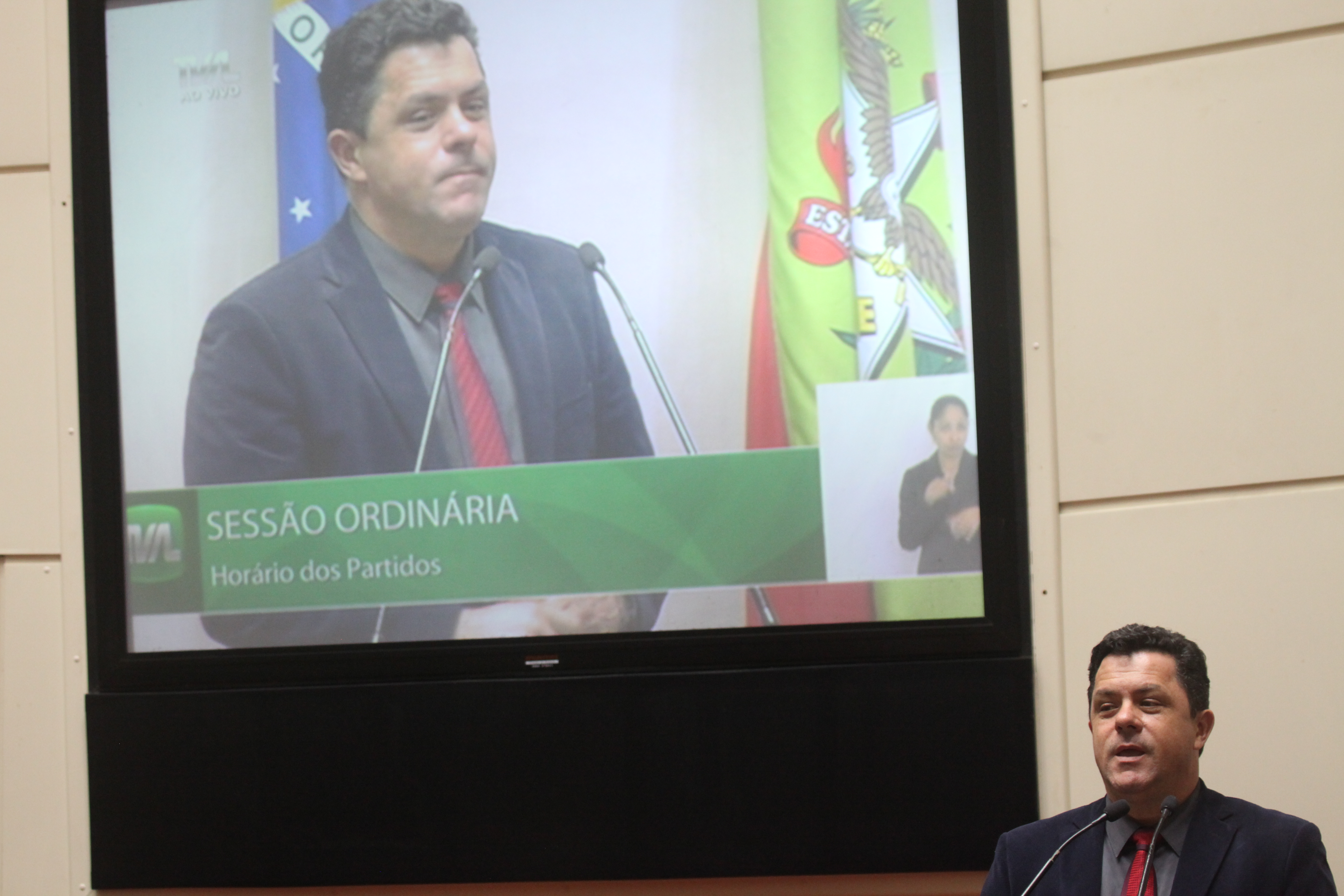 Sessão Ordinária. Deputado Ivan Naatz (PDT).