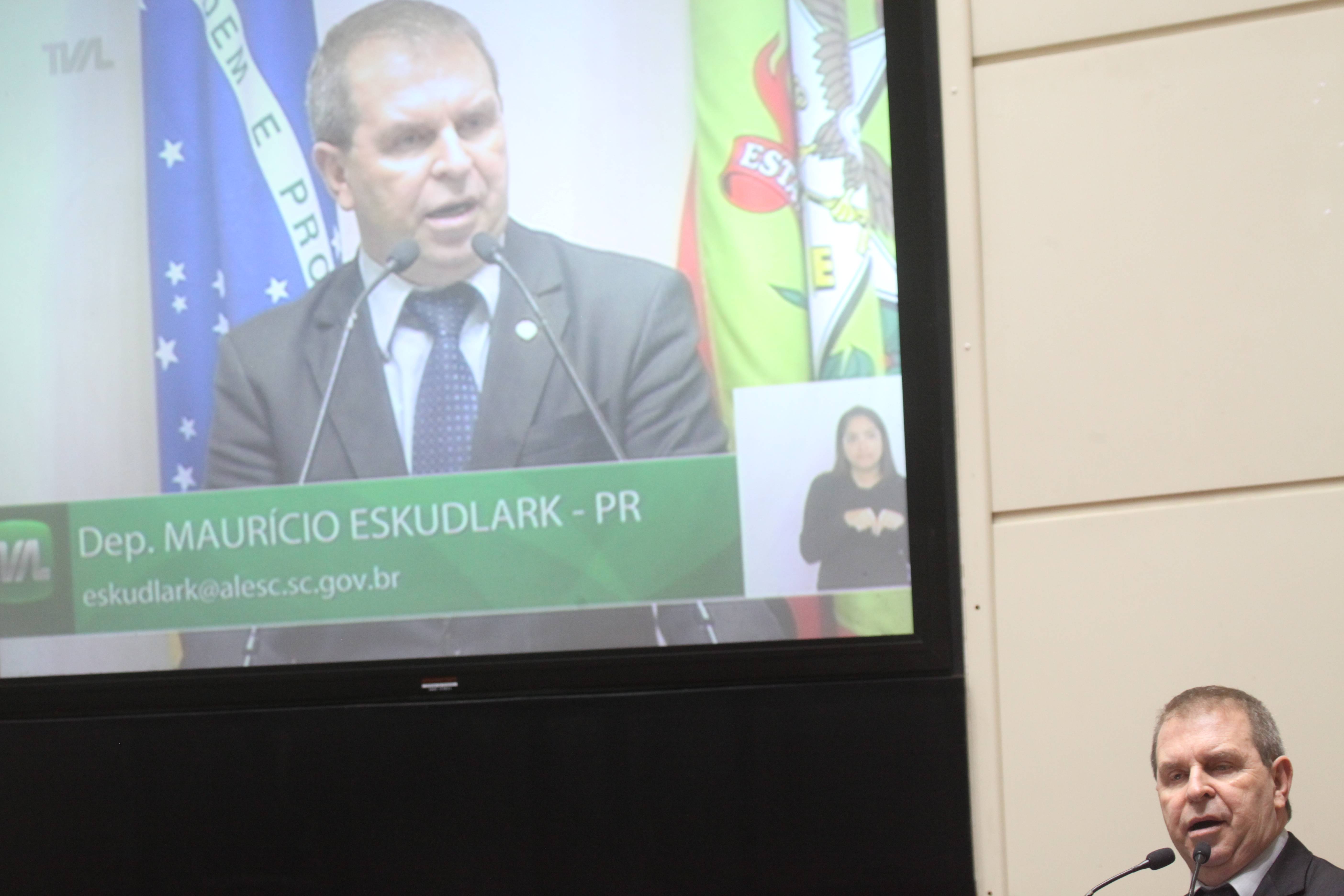 Sessão Ordinária. Deputado Maurício Eskudlark (PR).