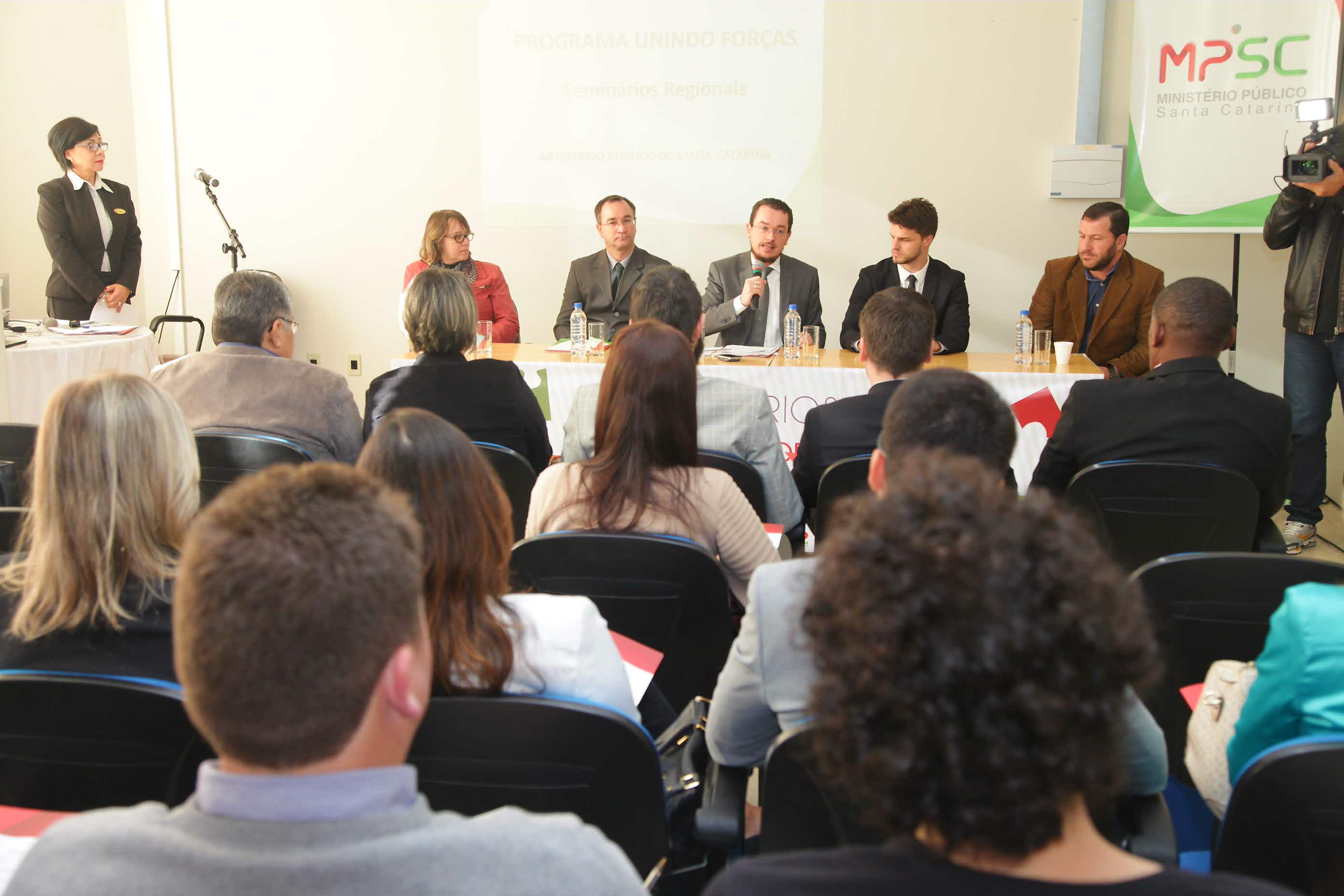 Seminários Unindo Forças - Ministério Público de Santa Catarina