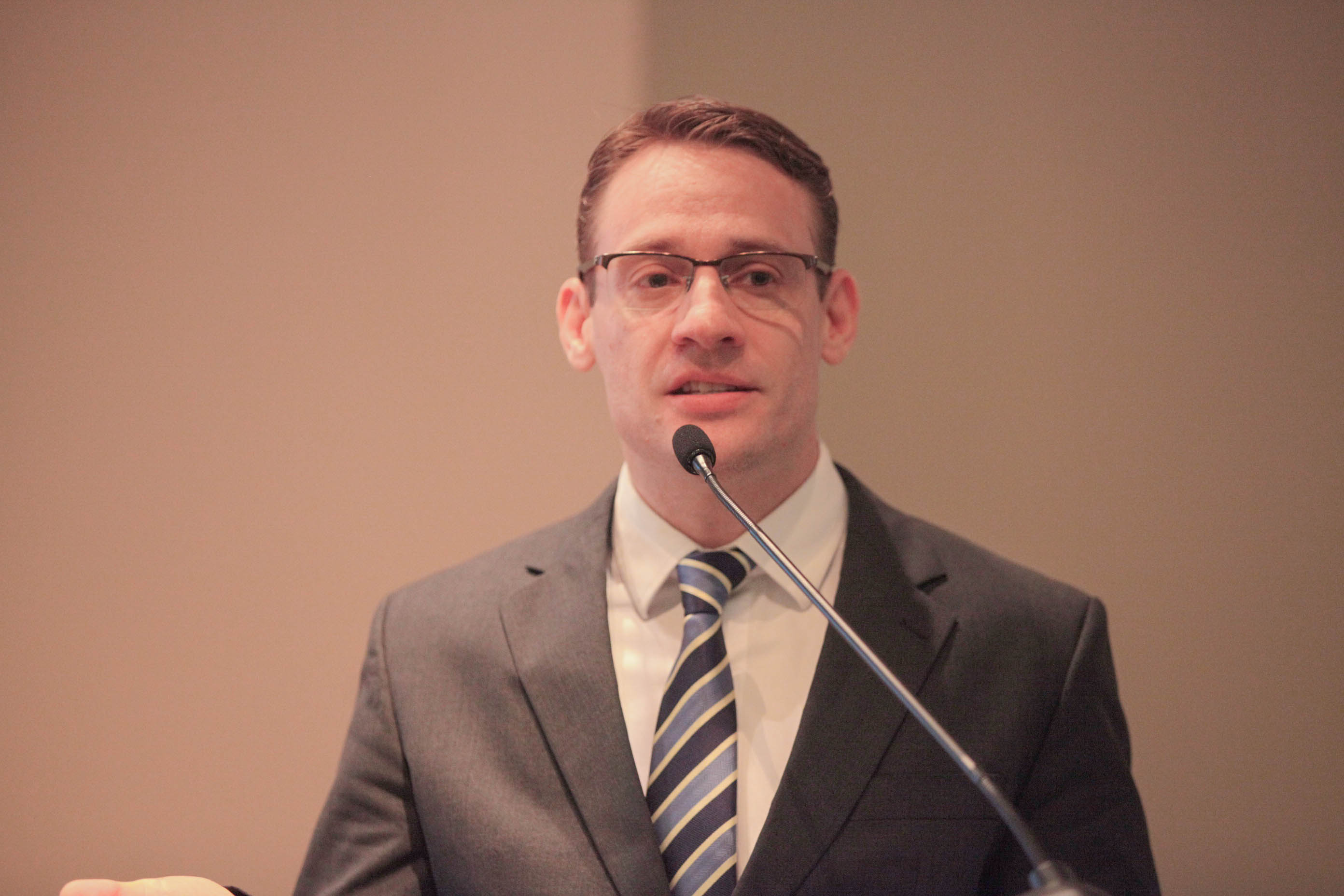 Marcelo Wagner. Promotor de Justiça do Ministério Público em Lançamento do Seminário 