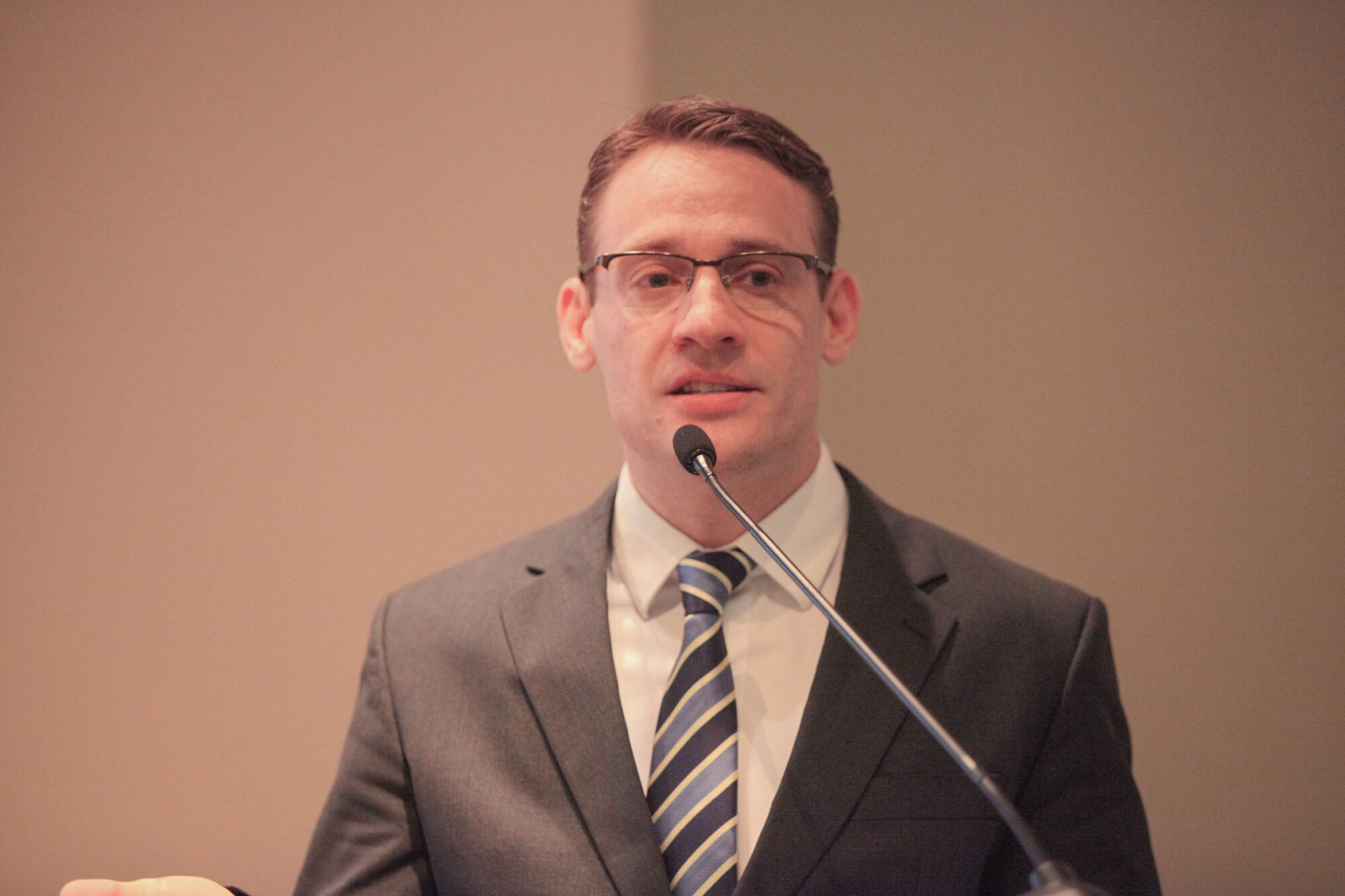 Promotor Marcelo Wegner, coordenador do Centro de Apoio Operacional da Infância e Juventude do Ministério Público