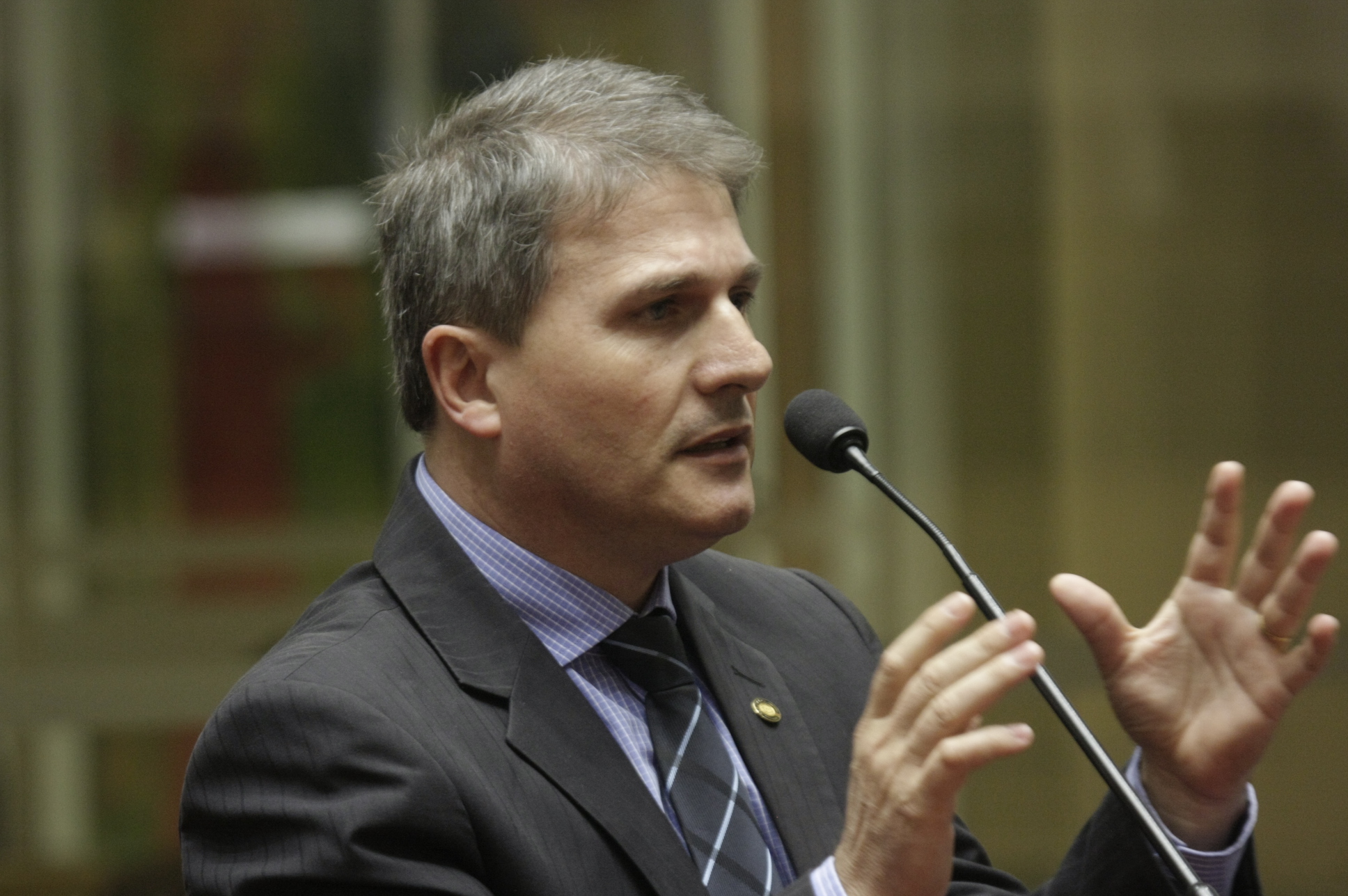 Sessão Ordinária. Deputado Altair Silva (PP). Foto: Eduardo Guedes de Oliveira.