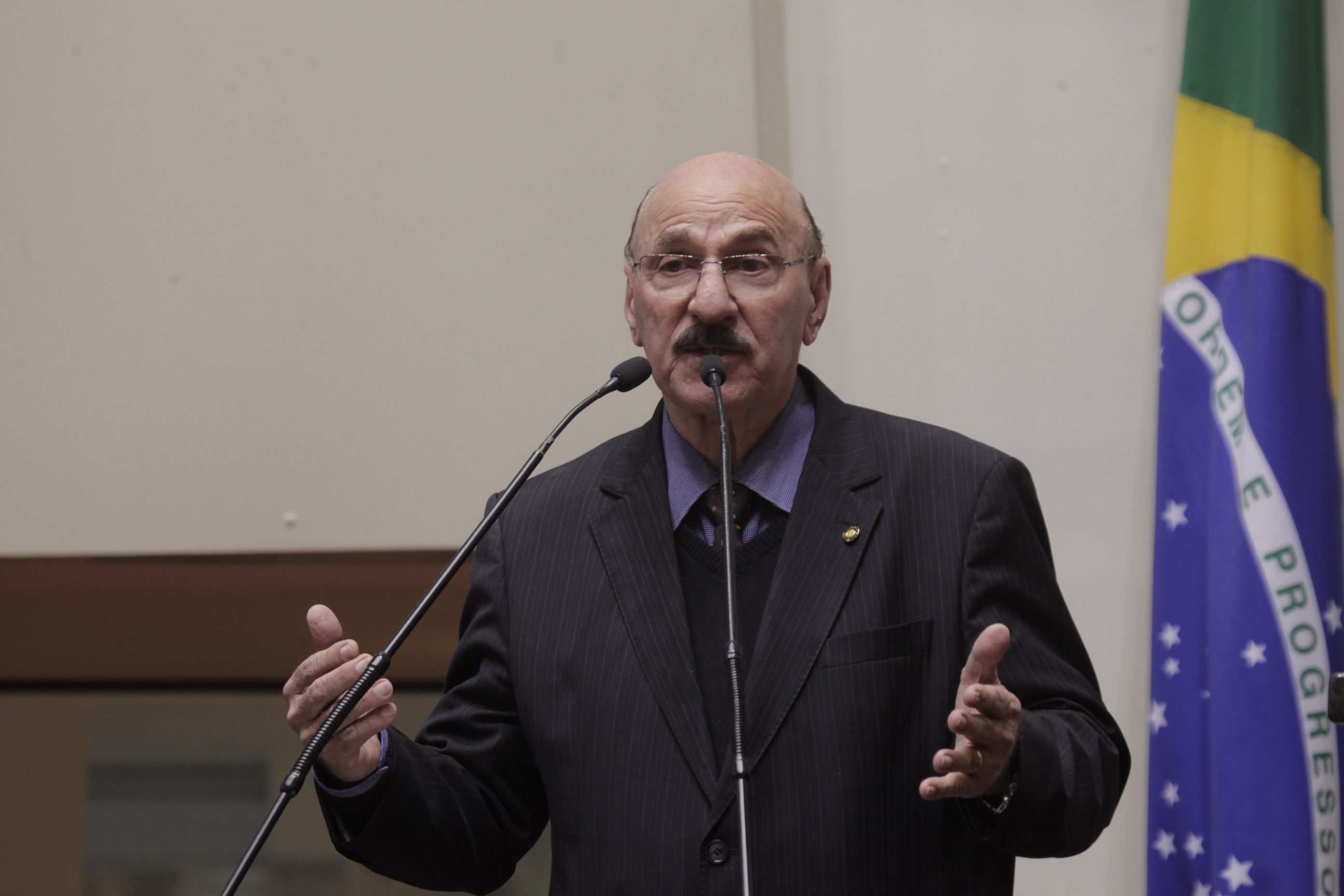 Sessão Ordinária. Deputado Manoel Mota (PMDB). Foto: Eduardo Guedes de Oliveira.