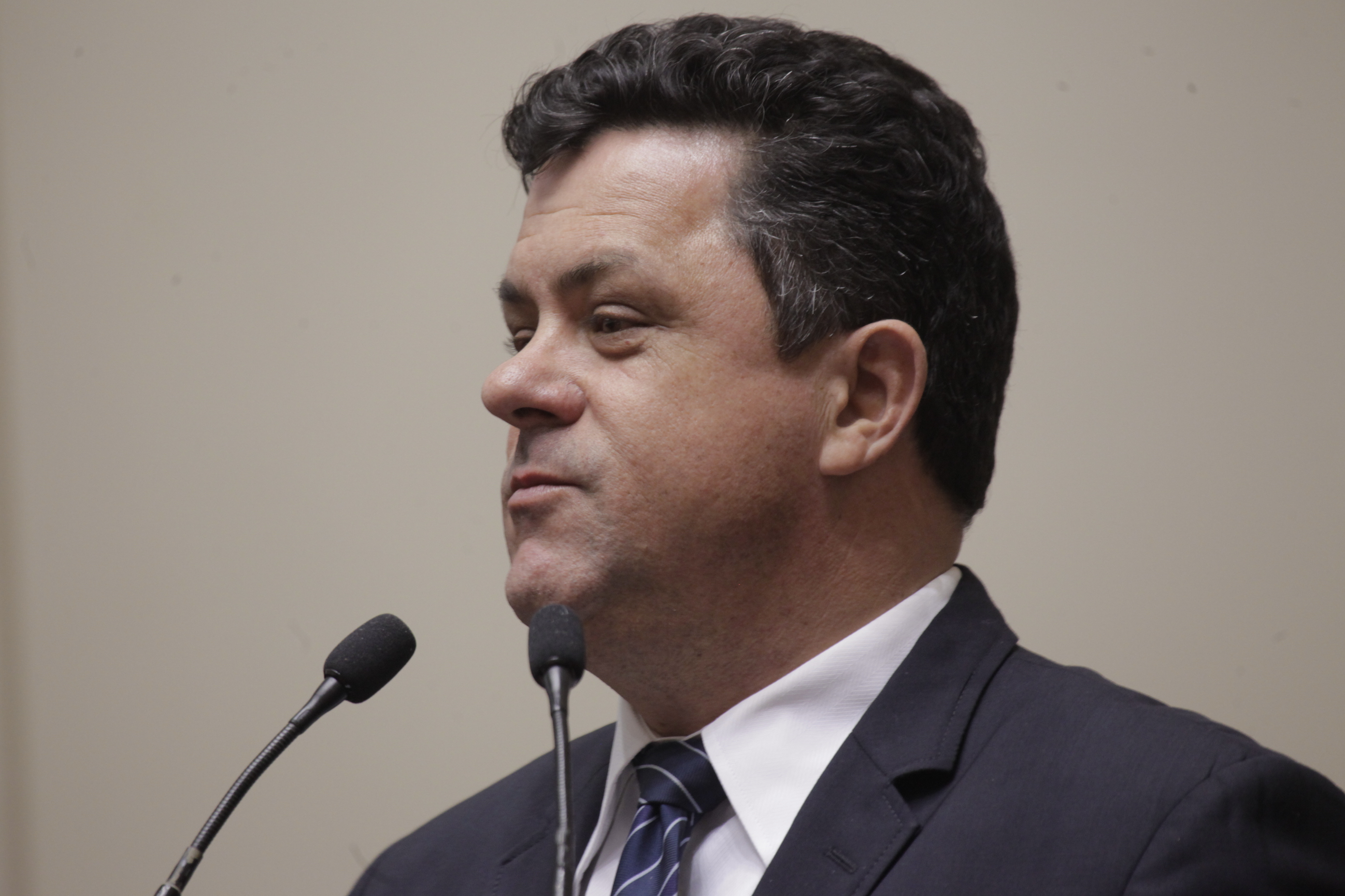 Sessão Ordinária. Deputado Ivan Naatz (PDT). Foto: Eduardo Guedes de Oliveira