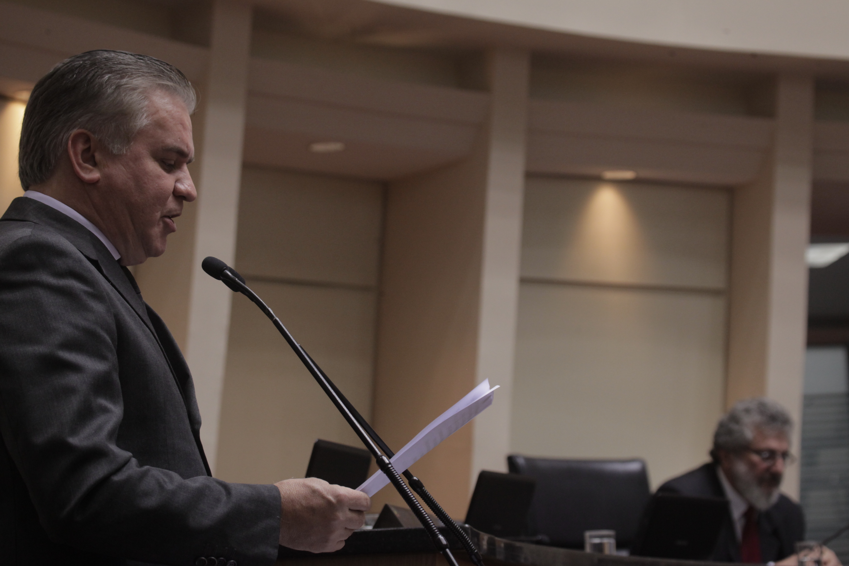 Sessão Ordinária. Deputado César Valduga (PCdoB). Foto: Eduardo Guedes de Oliveira