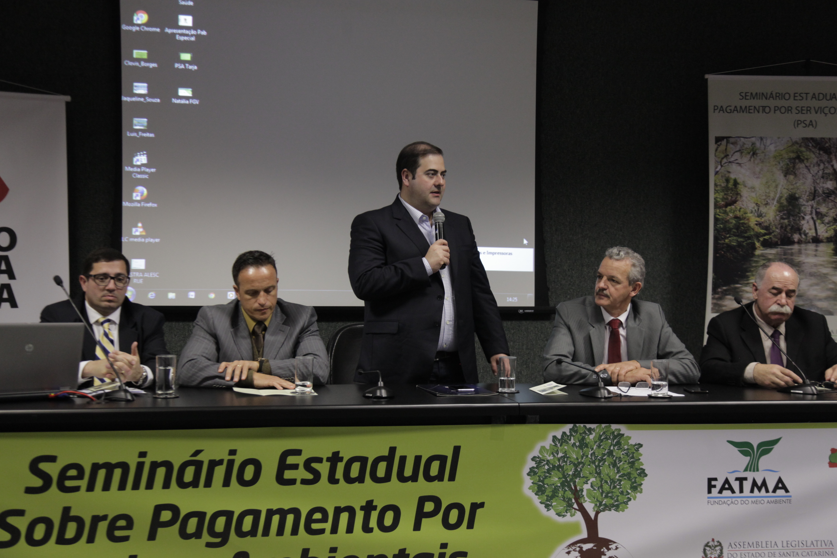 Seminário Estadual Sobre Pagamento por Serviços Ambientais.