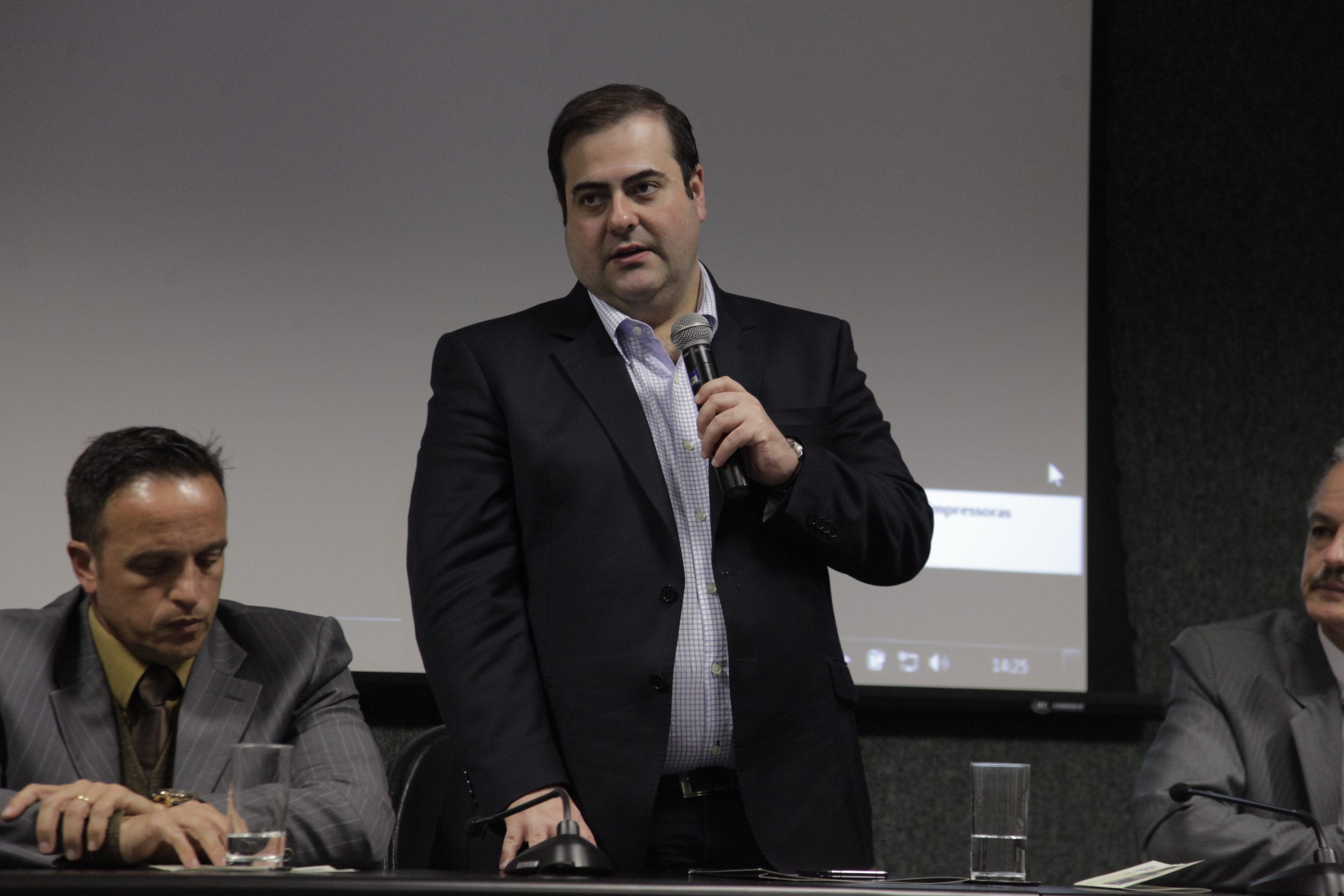 Seminário Estadual Sobre Pagamento por Serviços Ambientais.Secretário do Desenvolvimento Econômico Sustentável Carlos Chiodini.