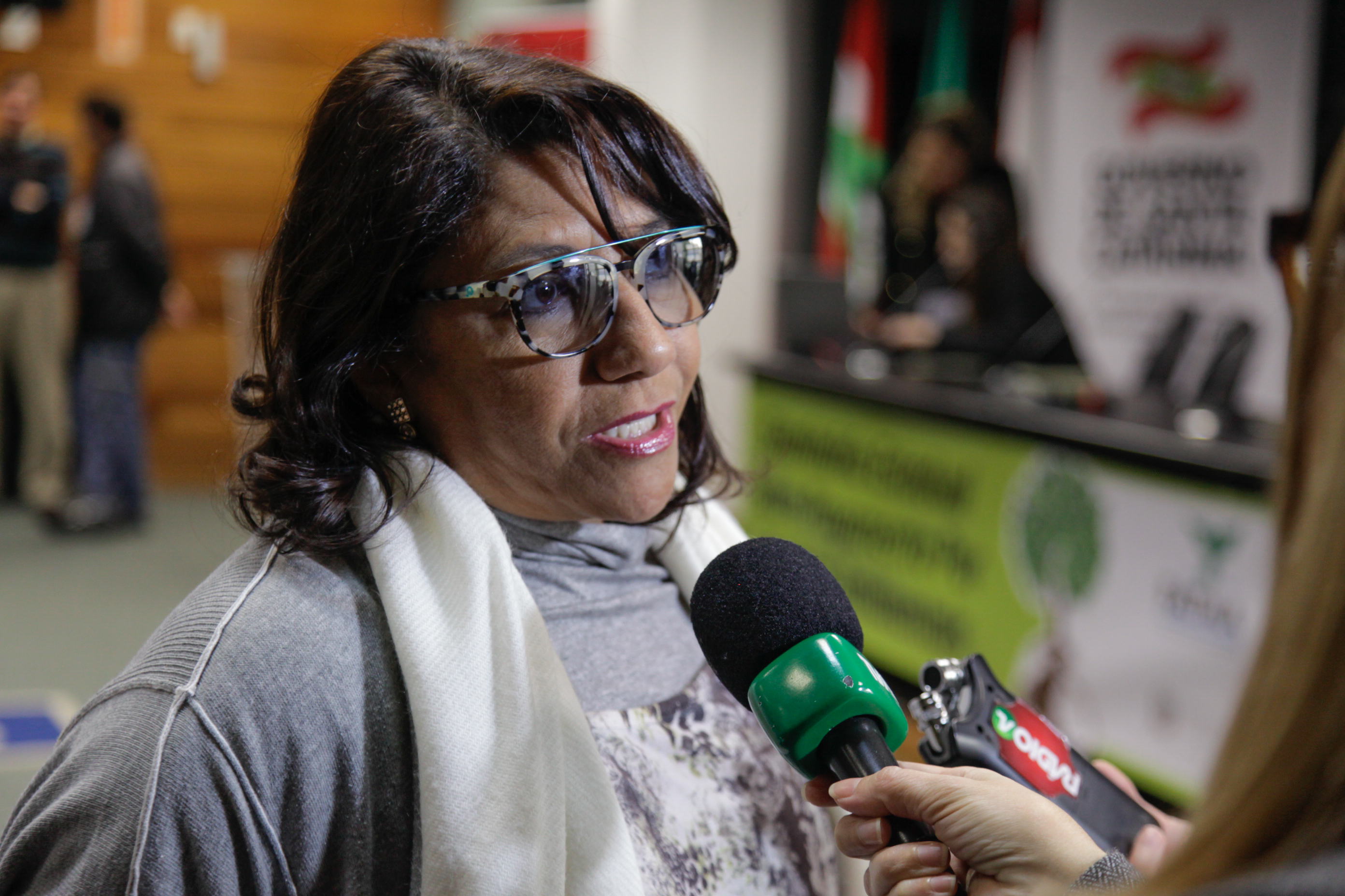 Seminário Estadual Sobre Pagamento por Serviços Ambientais. Vera Nascimento, representante da Agência nacional de Águas(ANA).