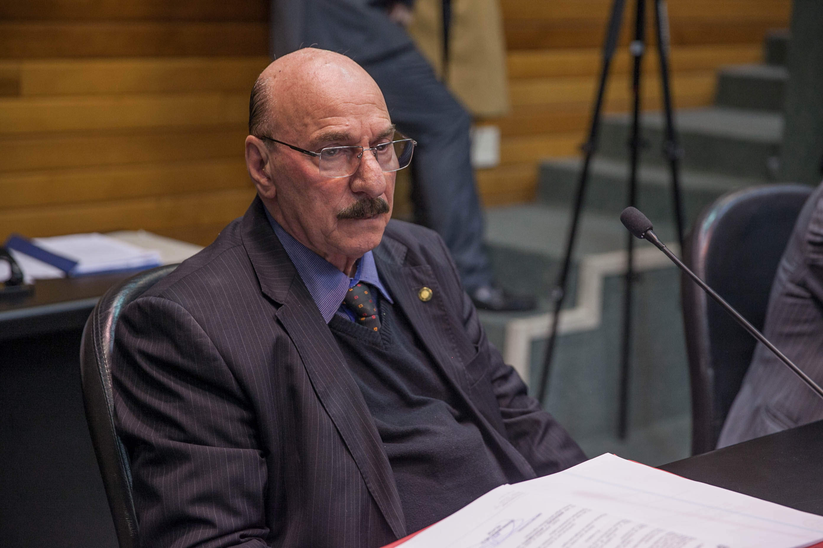 Deputado Manoel Mota (PMDB) em Comissão de Trabalho, Administração e Serviço Público.