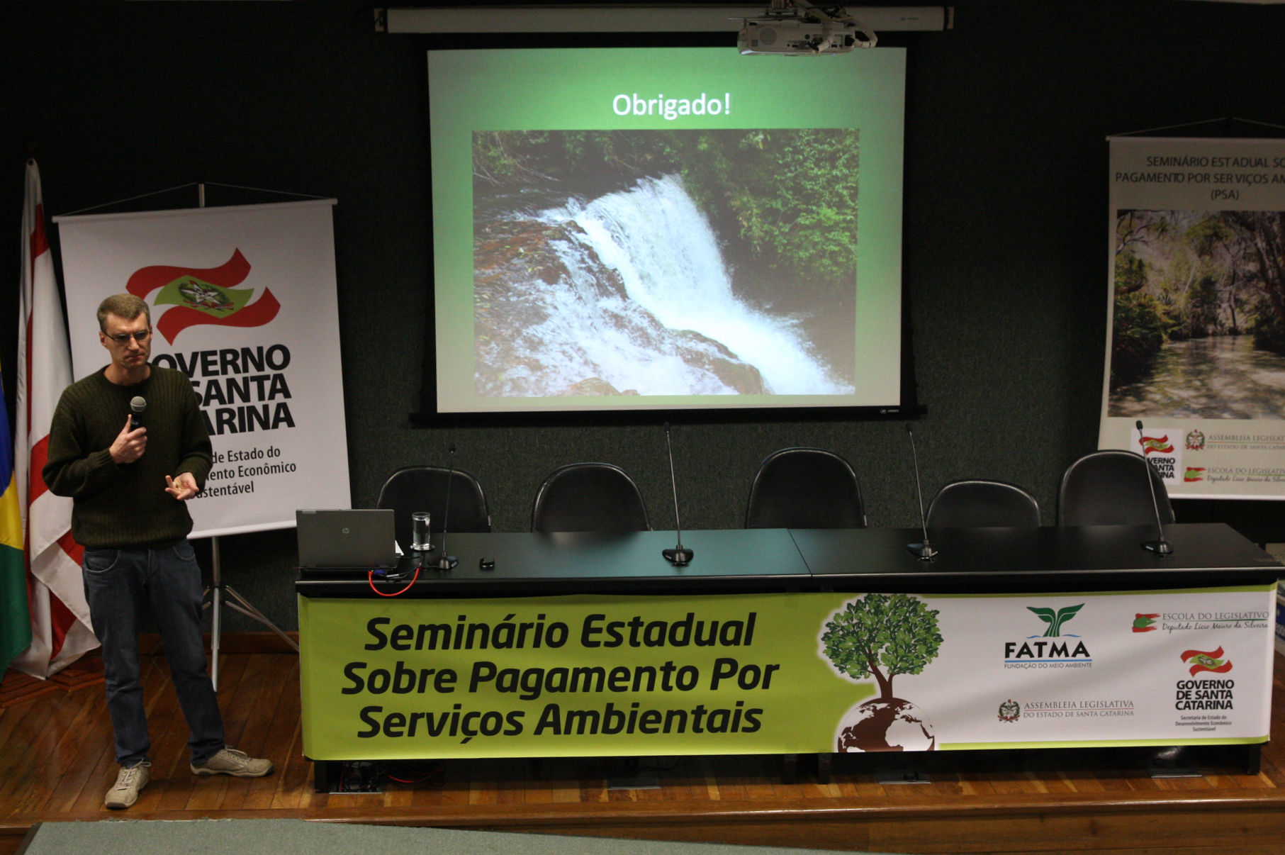 Seminário Serviços Ambientais. Foto Yuri Santos / Agência AL