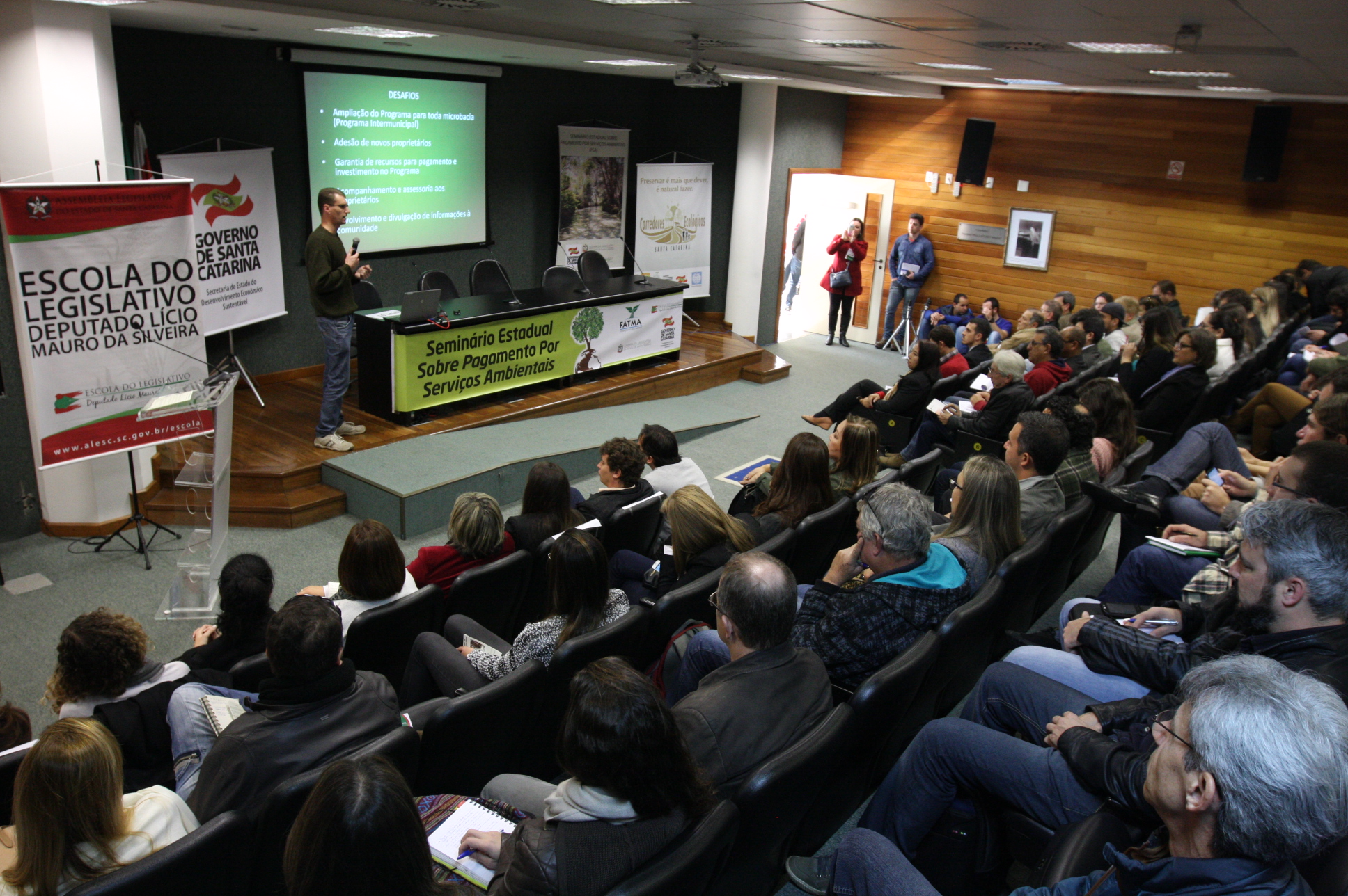 Seminário Serviços Ambientais.