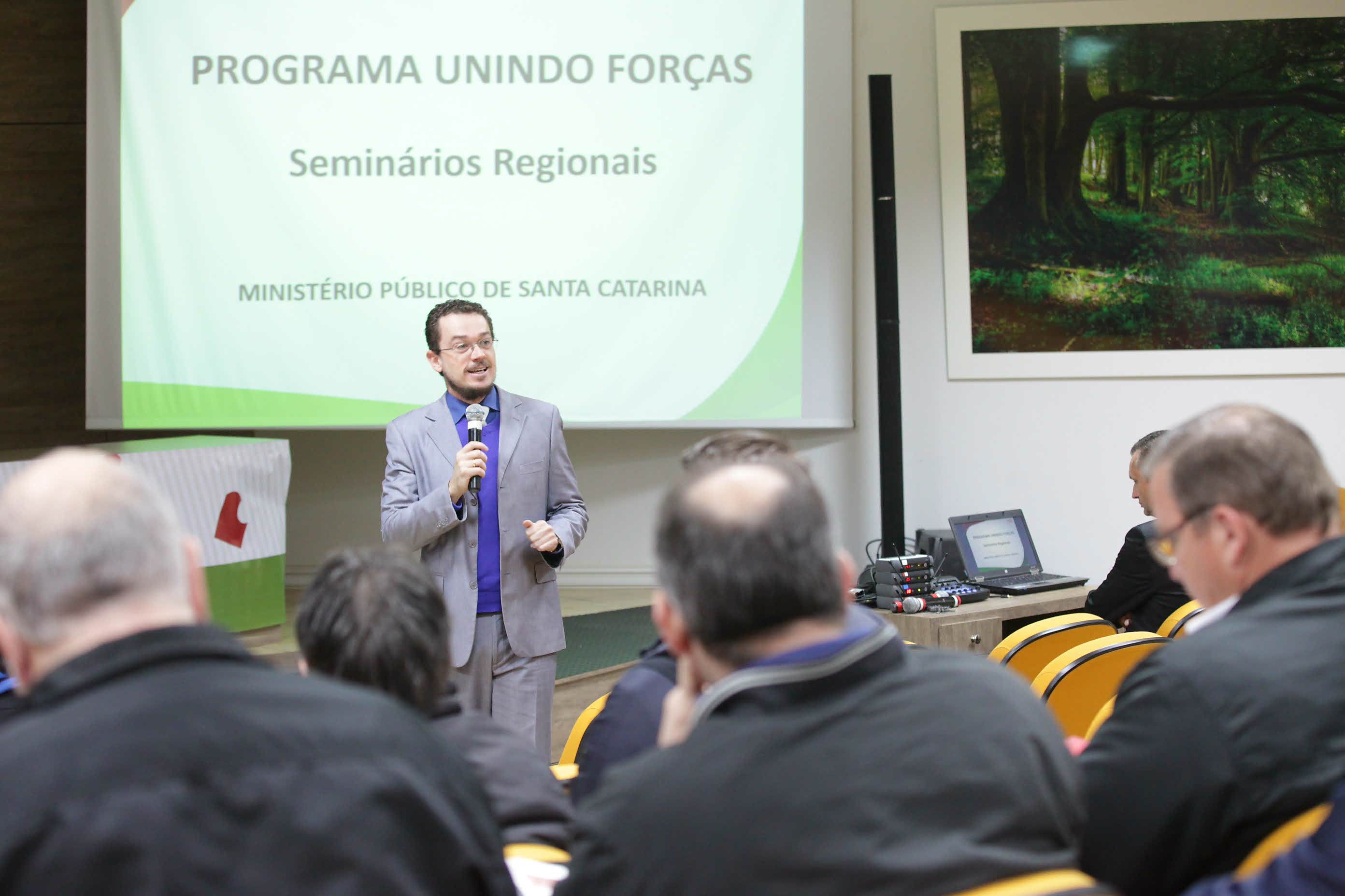 Seminários Unindo Forças - Ministério Público de Santa Catarina