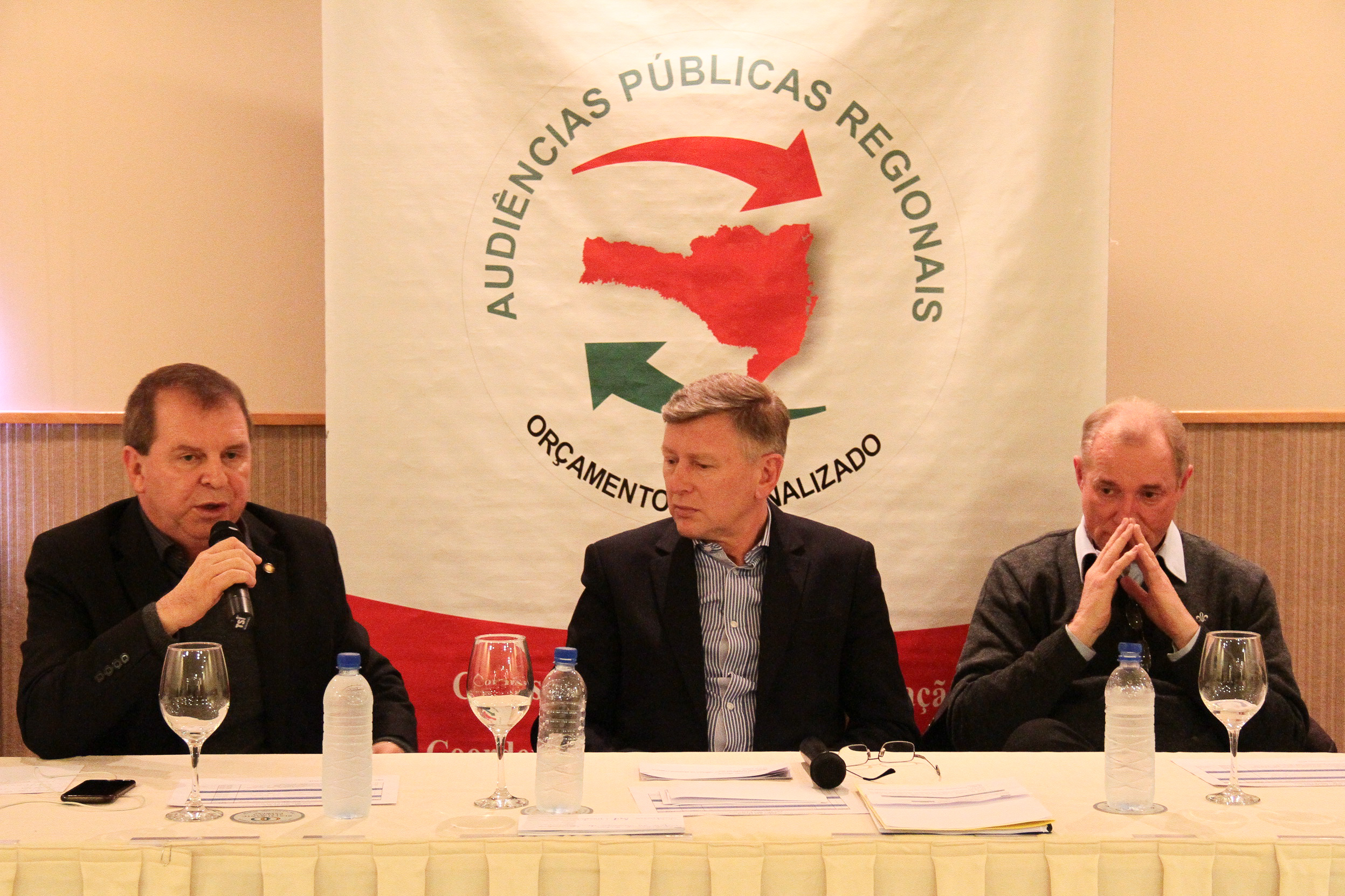 Orçamento Regionalizado em Rio do Sul. Deputado Mauricio Eskudlark (PR)