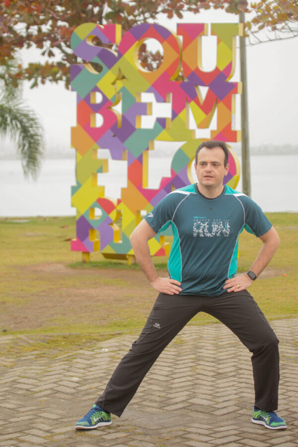 Gelsom Sbardelotto perdeu 35 quilos após mudar os hábitos alimentares e aderir à atividade física