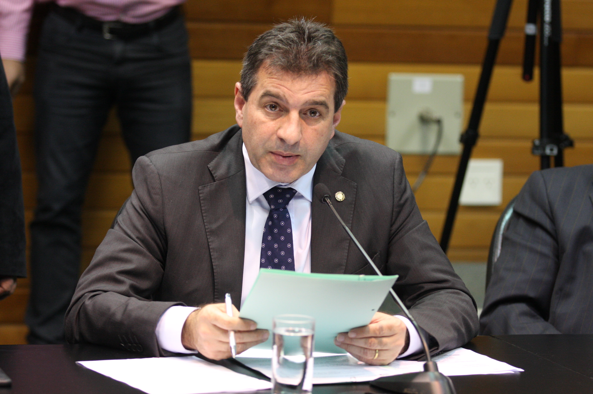 Comissão de Constituição e Justiça. Deputado Valdir Cobalchini (PMDB). Foto Yuri Santos / Agência AL