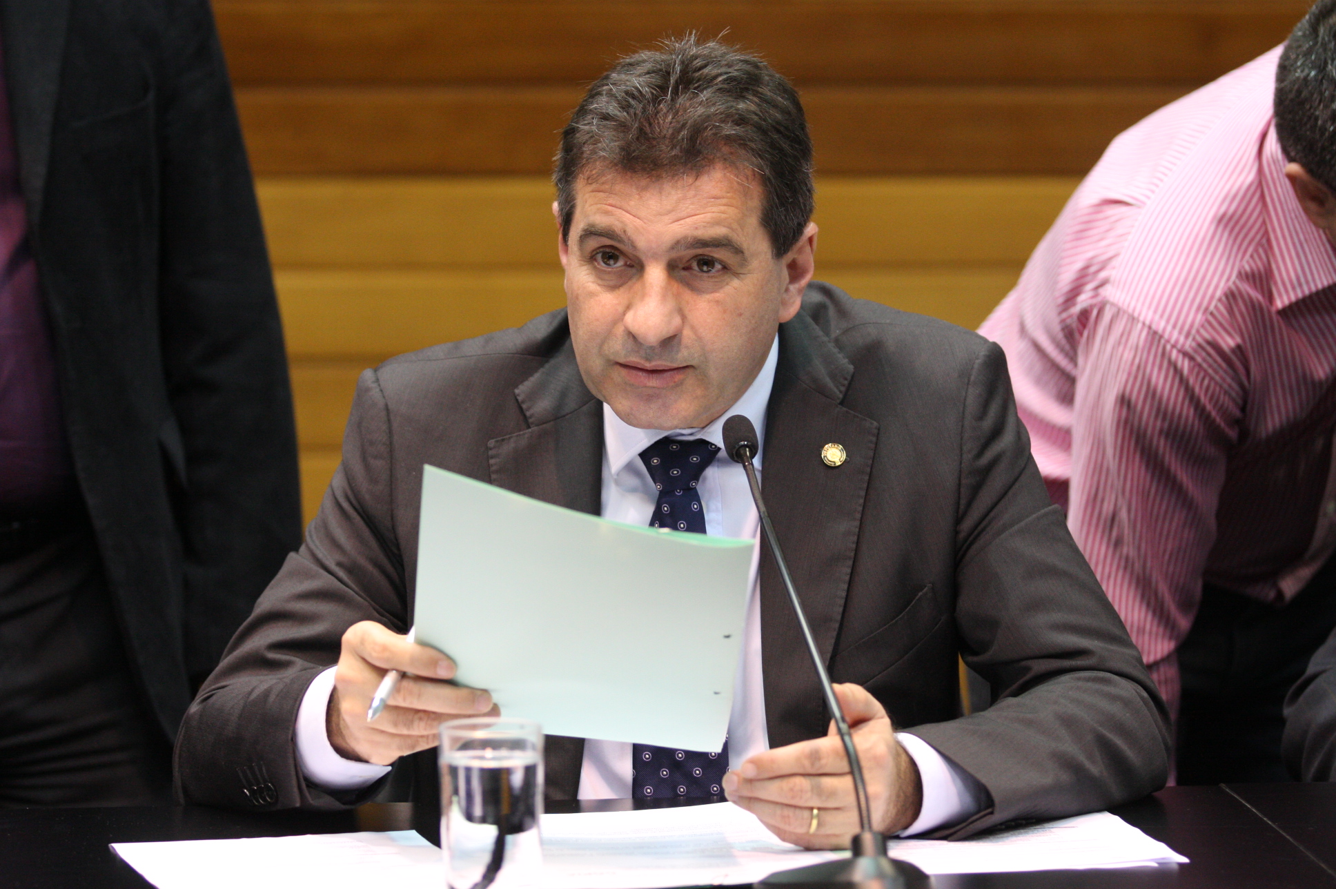 Comissão de Constituição e Justiça. Deputado Valdir Cobalchini (PMDB). Foto Yuri Santos / Agência AL