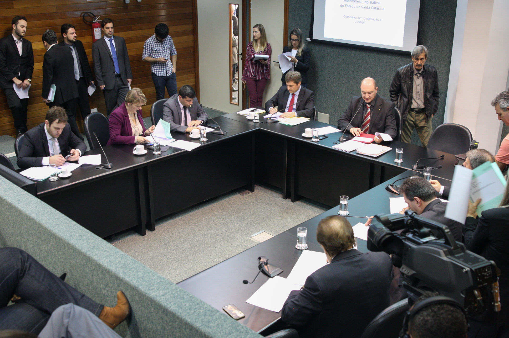 Comissão de Constituição e Justiça. Foto Yuri Santos / Agência AL
