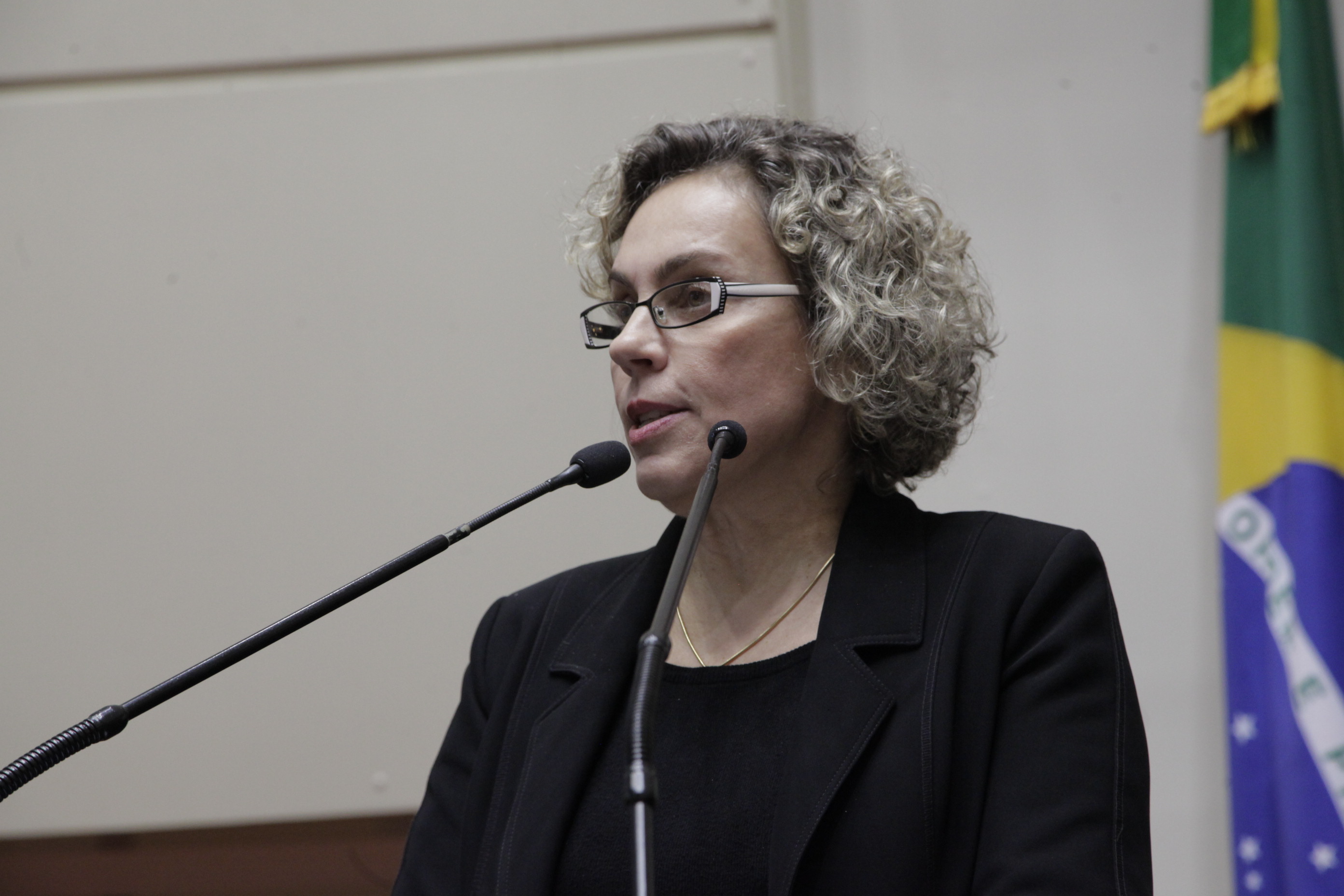 Sessão Ordinária.Deputada Ana Paula Lima (PT). Foto: Eduardo Guedes de Oliveira/ Agência AL.