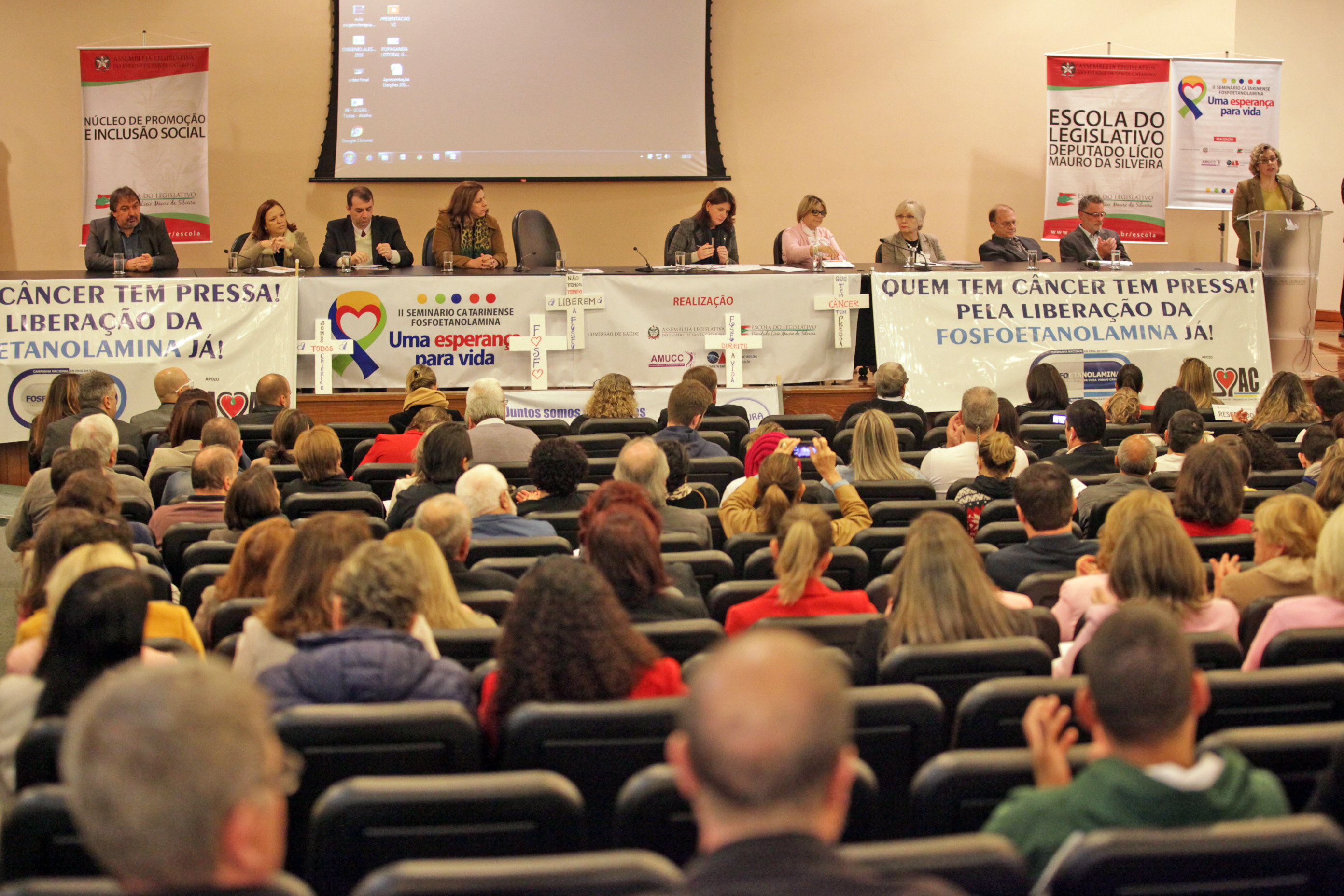 II Seminário Sobre Fosfoetanolamina Sintética.