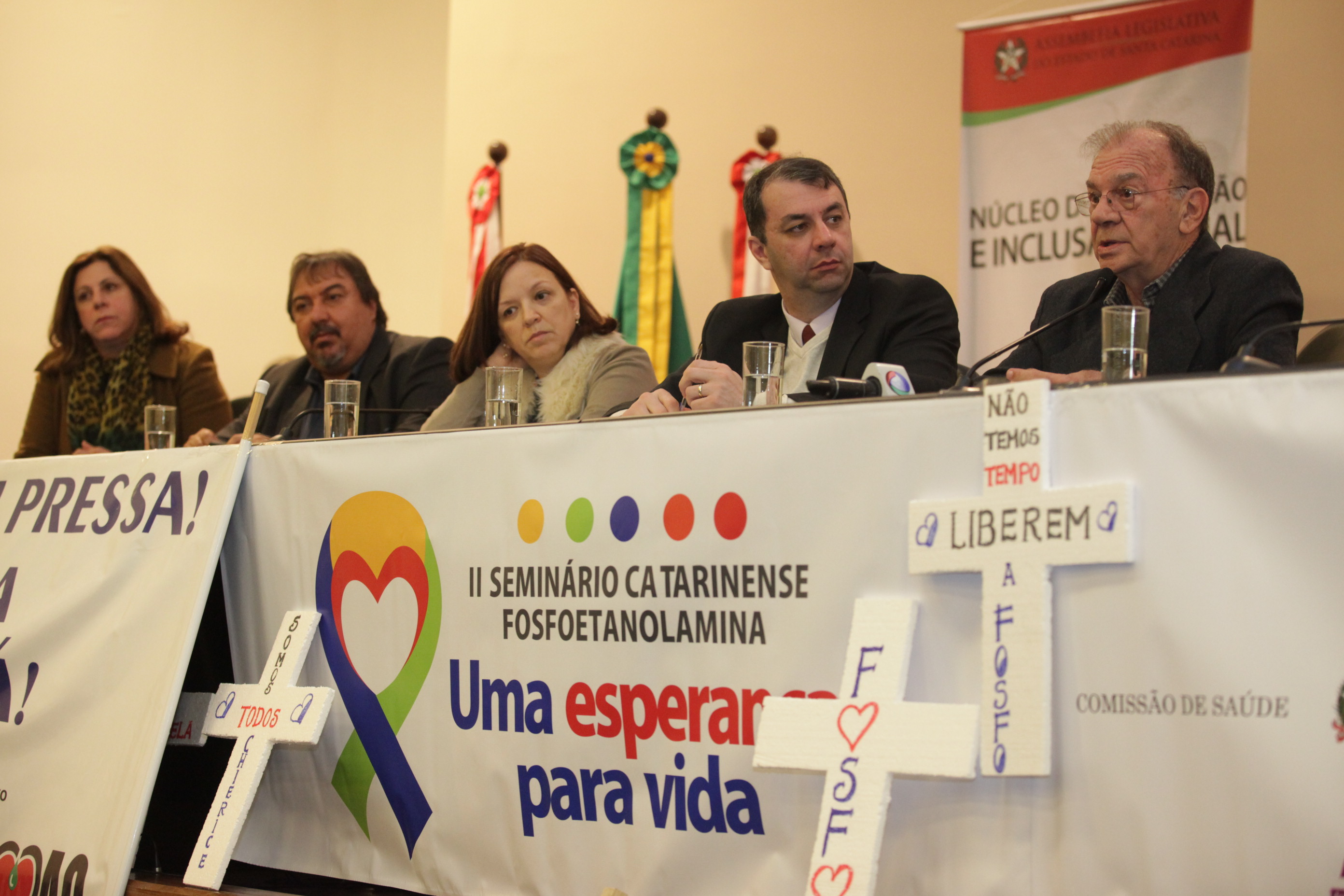 Dr. Gilberto Orivaldo Chierice. II Seminário Sobre Fosfoetanolamina Sintética.