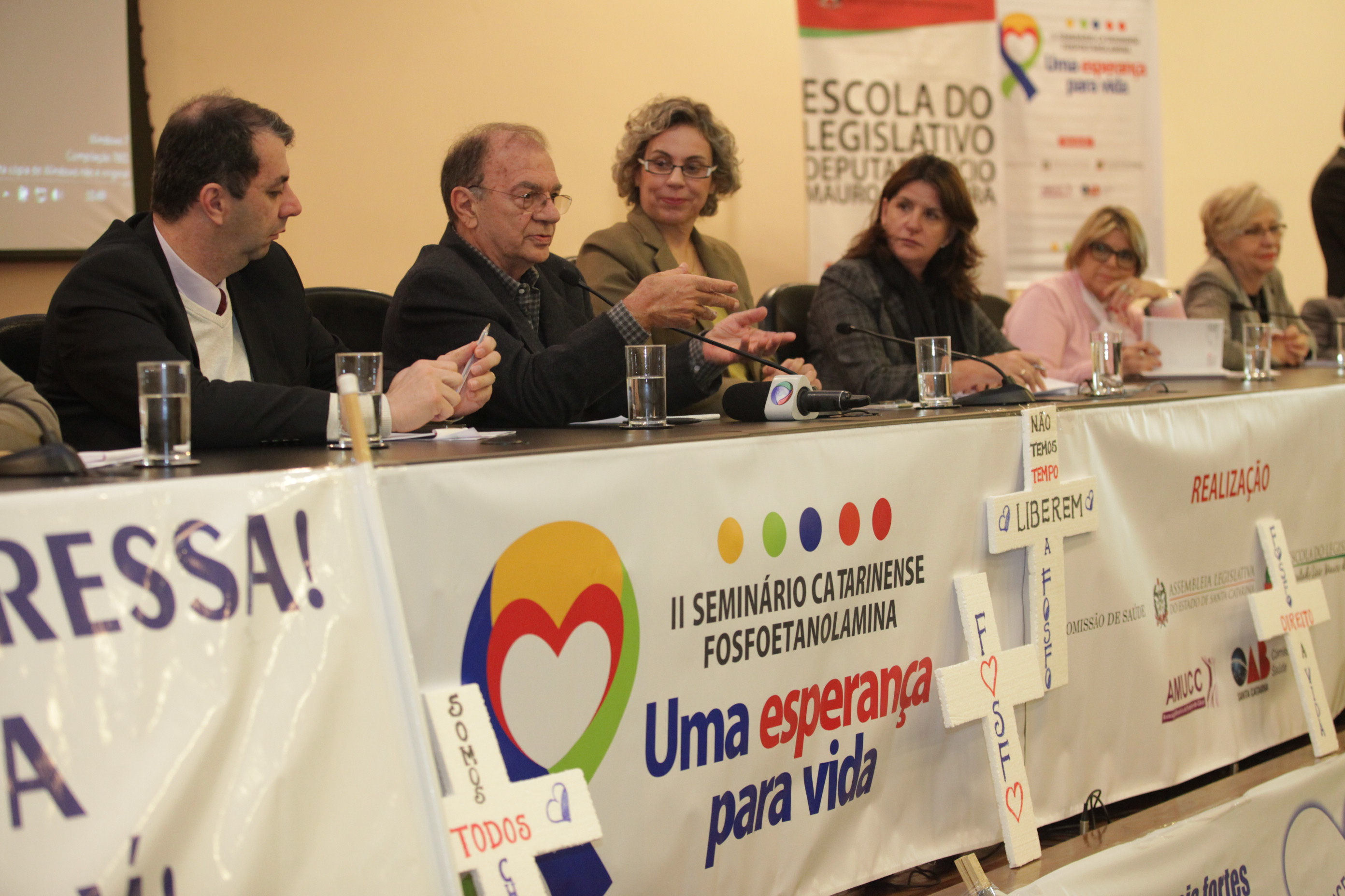 Dr. Gilberto Orivaldo Chierice. II Seminário Sobre Fosfoetanolamina Sintética.