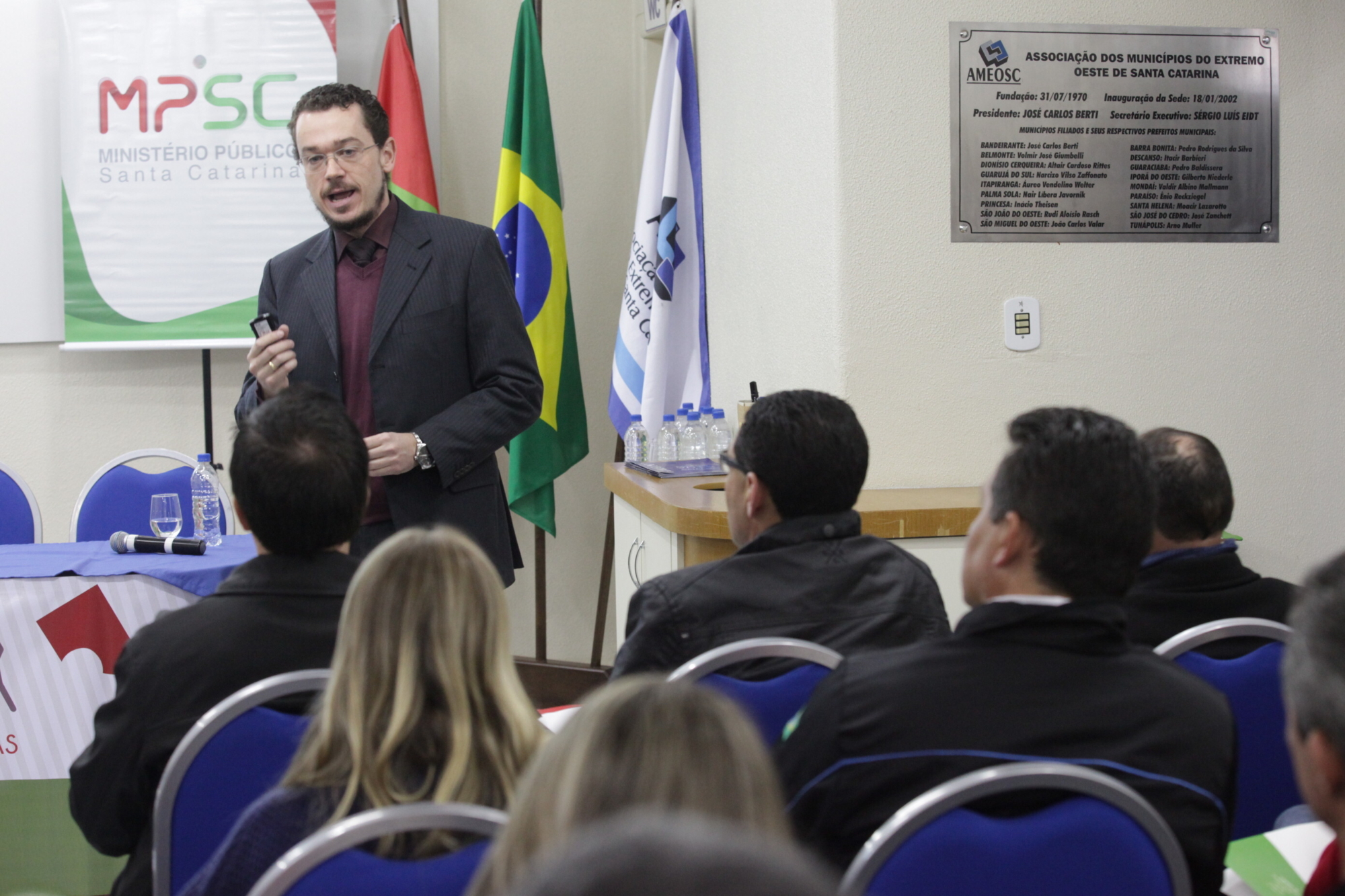 São Miguel do Oeste recebe evento do MPSC sobre as controladorias internas