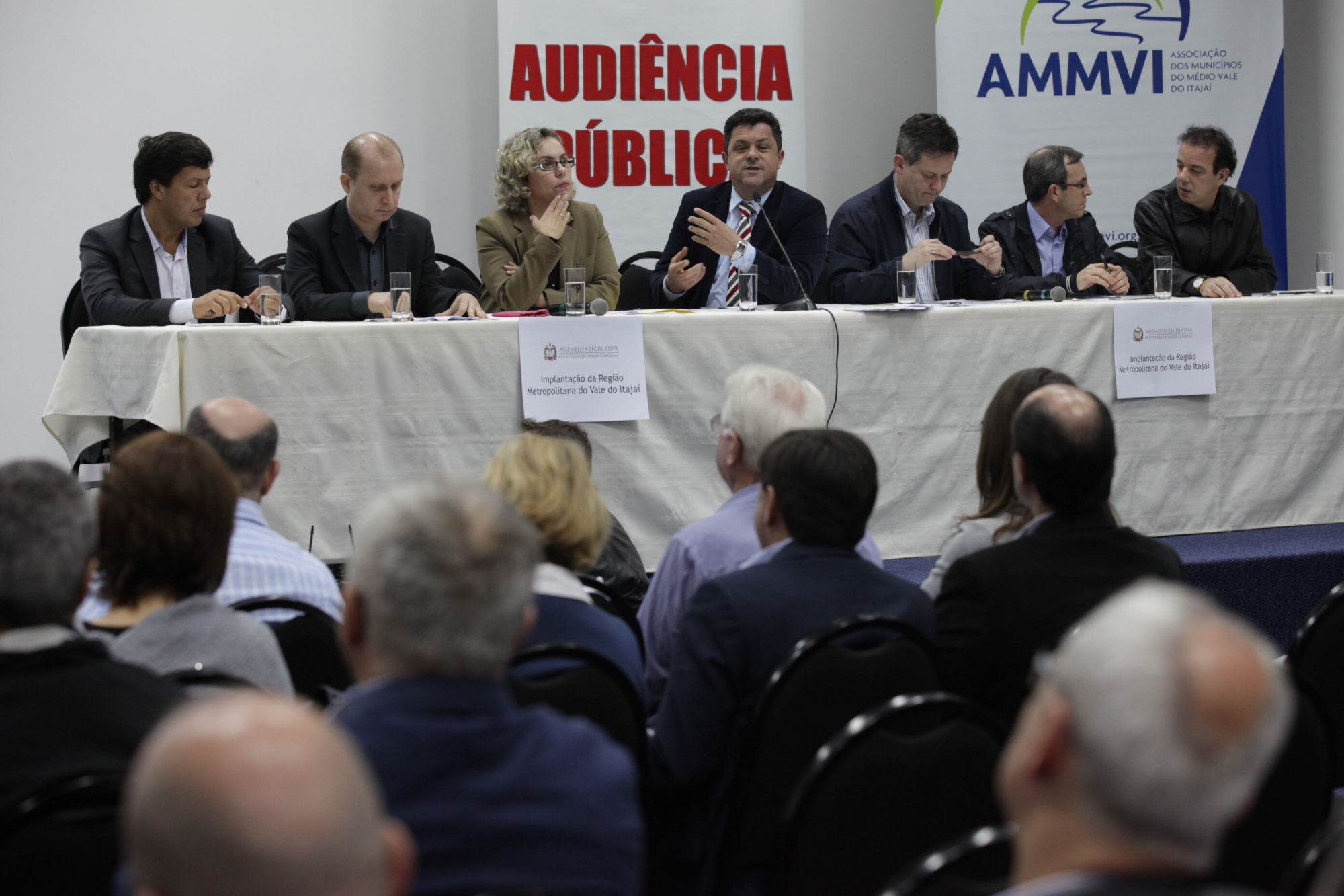 Audiência pública discute implantação da região metropolitana do Vale do Itajaí