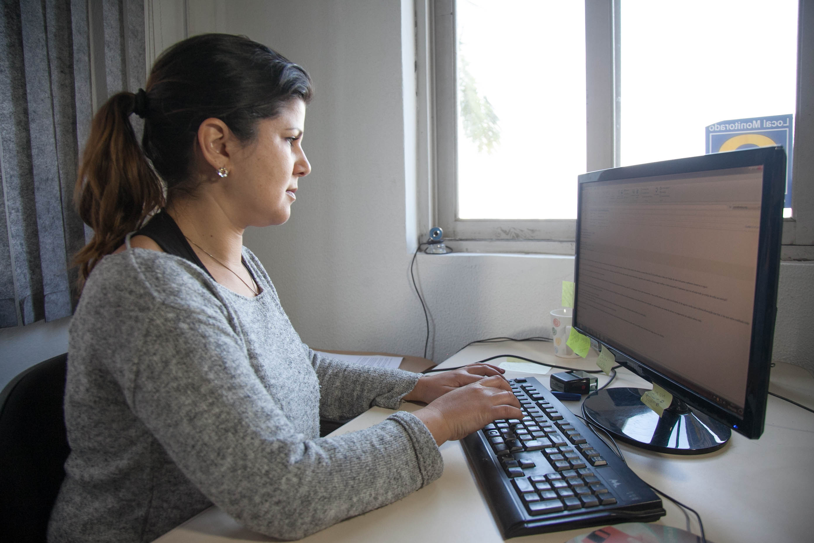 Cíntia Moura Mendonça, Coordenadora Administrativa Financeira da Associação Evangélica Beneficente de Assistência Social (AEBAS) em ICOM apresenta nova funcionalidade do Portal da Transparência