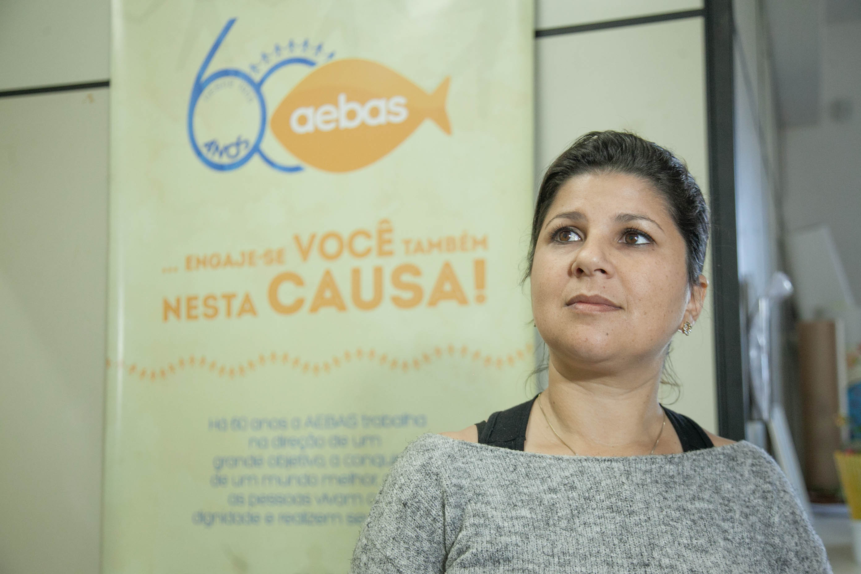 Cíntia Moura Mendonça, Coordenadora Administrativa Financeira da Associação Evangélica Beneficente de Assistência Social (AEBAS) em ICOM apresenta nova funcionalidade do Portal da Transparência