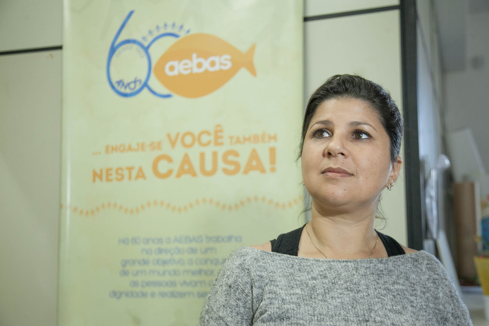 Cíntia Mendonça, diretora-financeira da Aebas