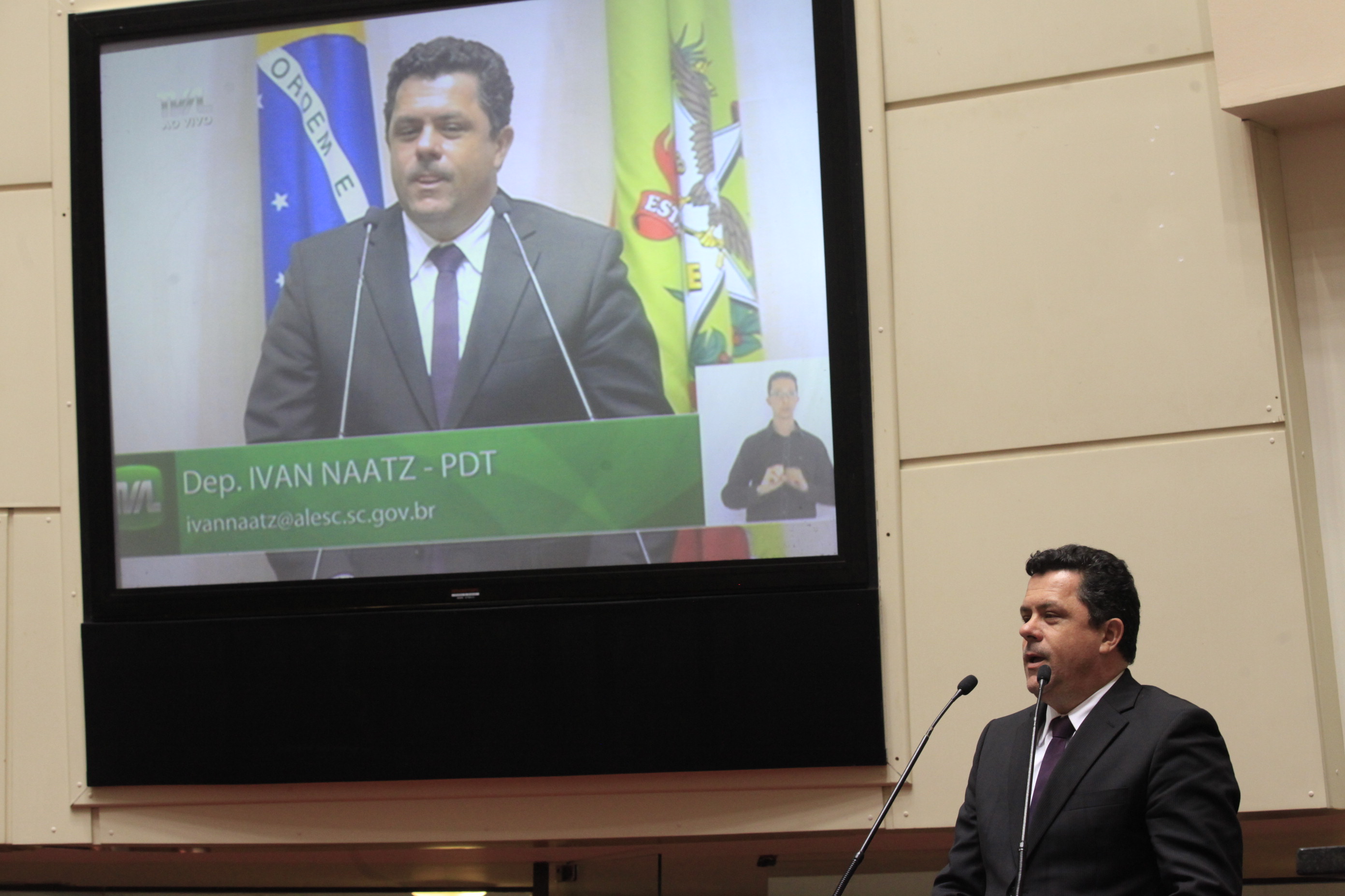 Sessão Ordinária. Deputado Ivan Naatz (PDT)